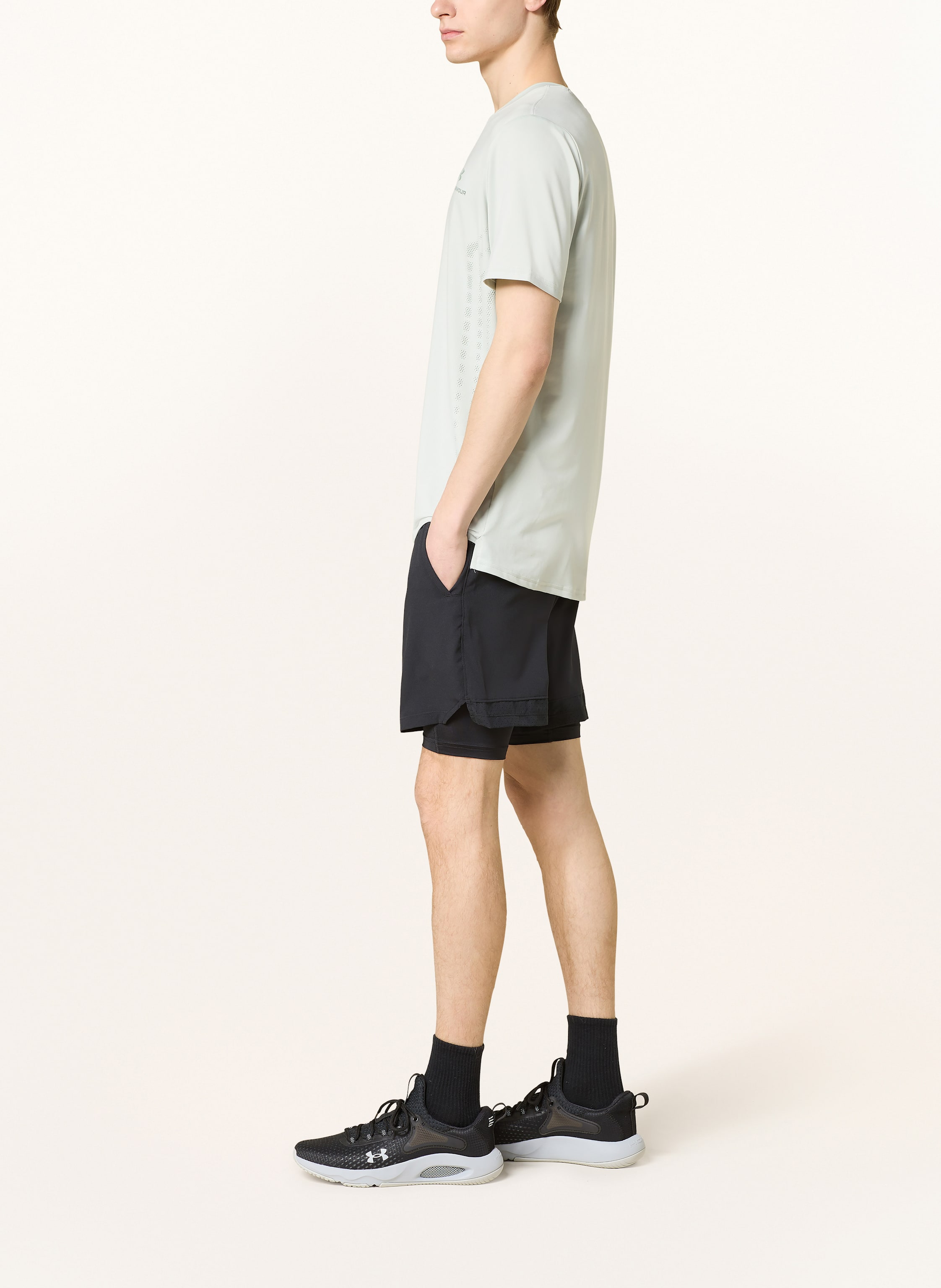 Thumbnail - Under Armour 2-In-1-Trainingsshorts Ua Vanish Woven schwarz