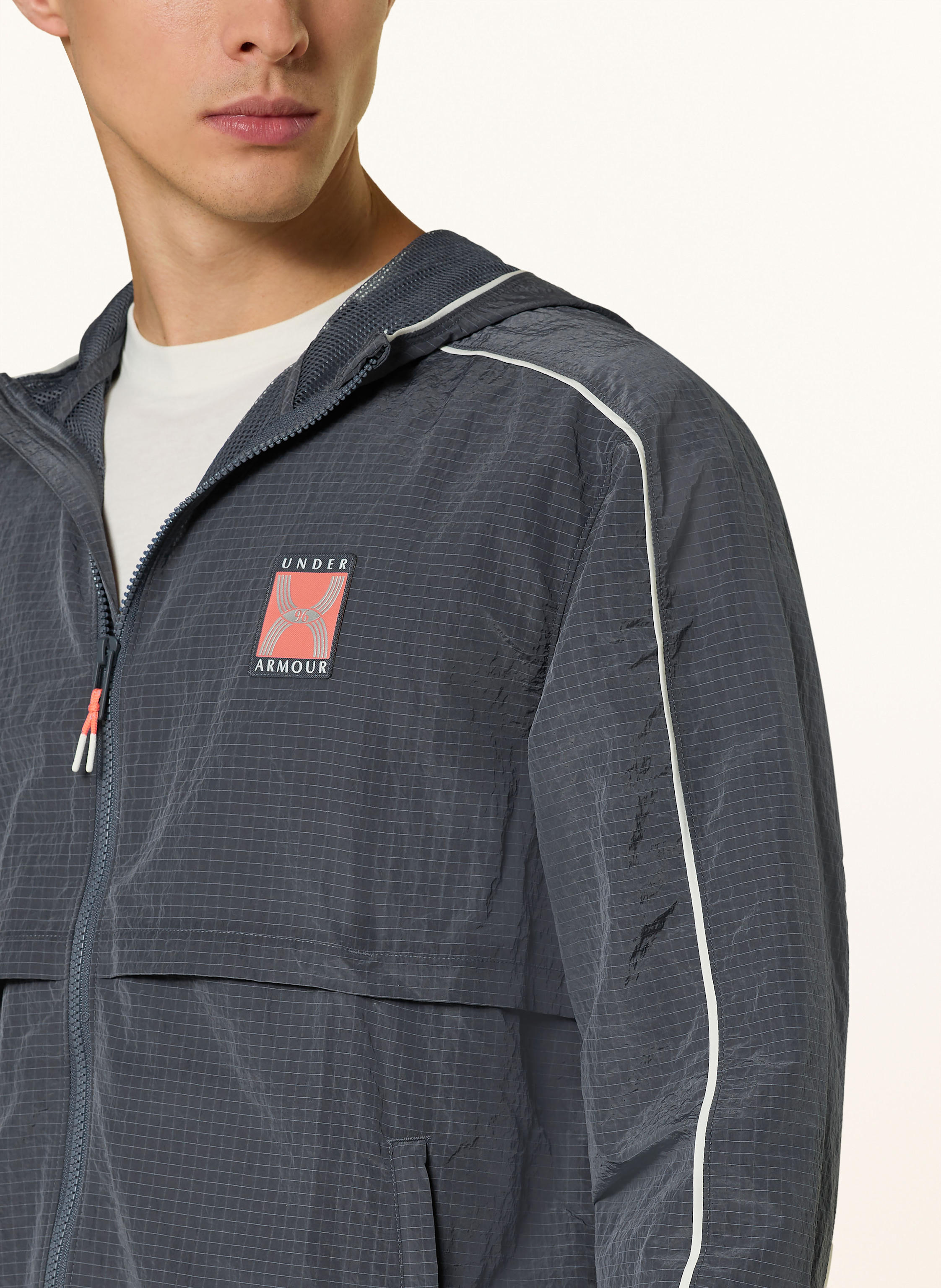 Thumbnail - Under Armour Laufjacke Ua Run 96 grau