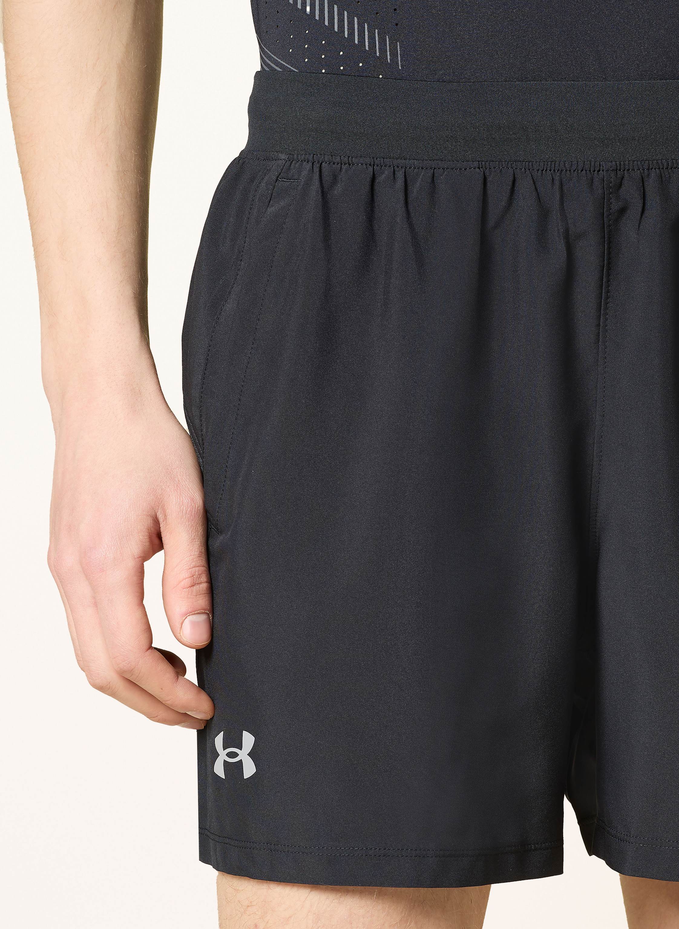 Thumbnail - Under Armour 2-In-1-Laufshorts Ua Launch 5 schwarz
