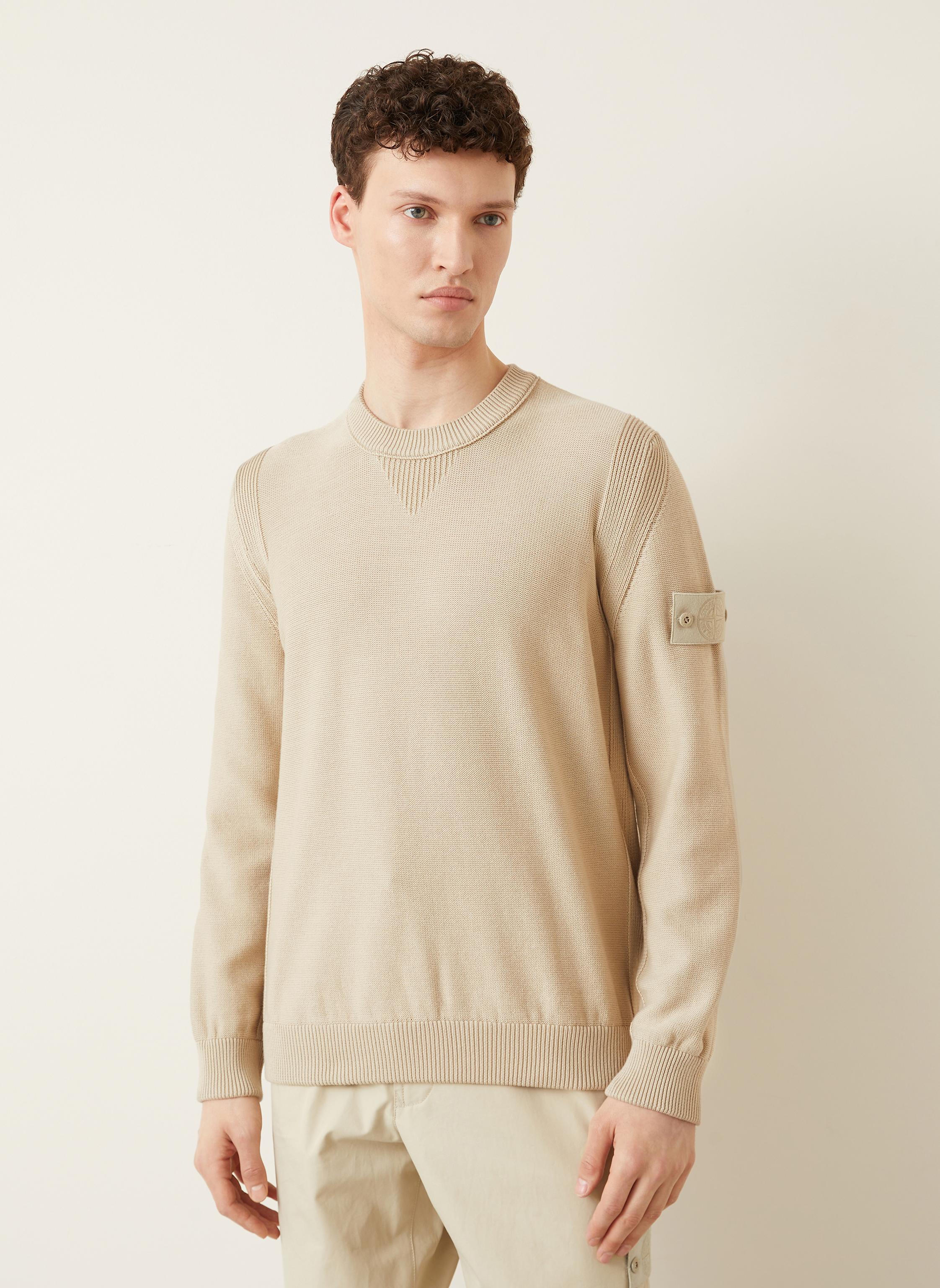 Thumbnail - Stone Island Pullover Ghost beige
