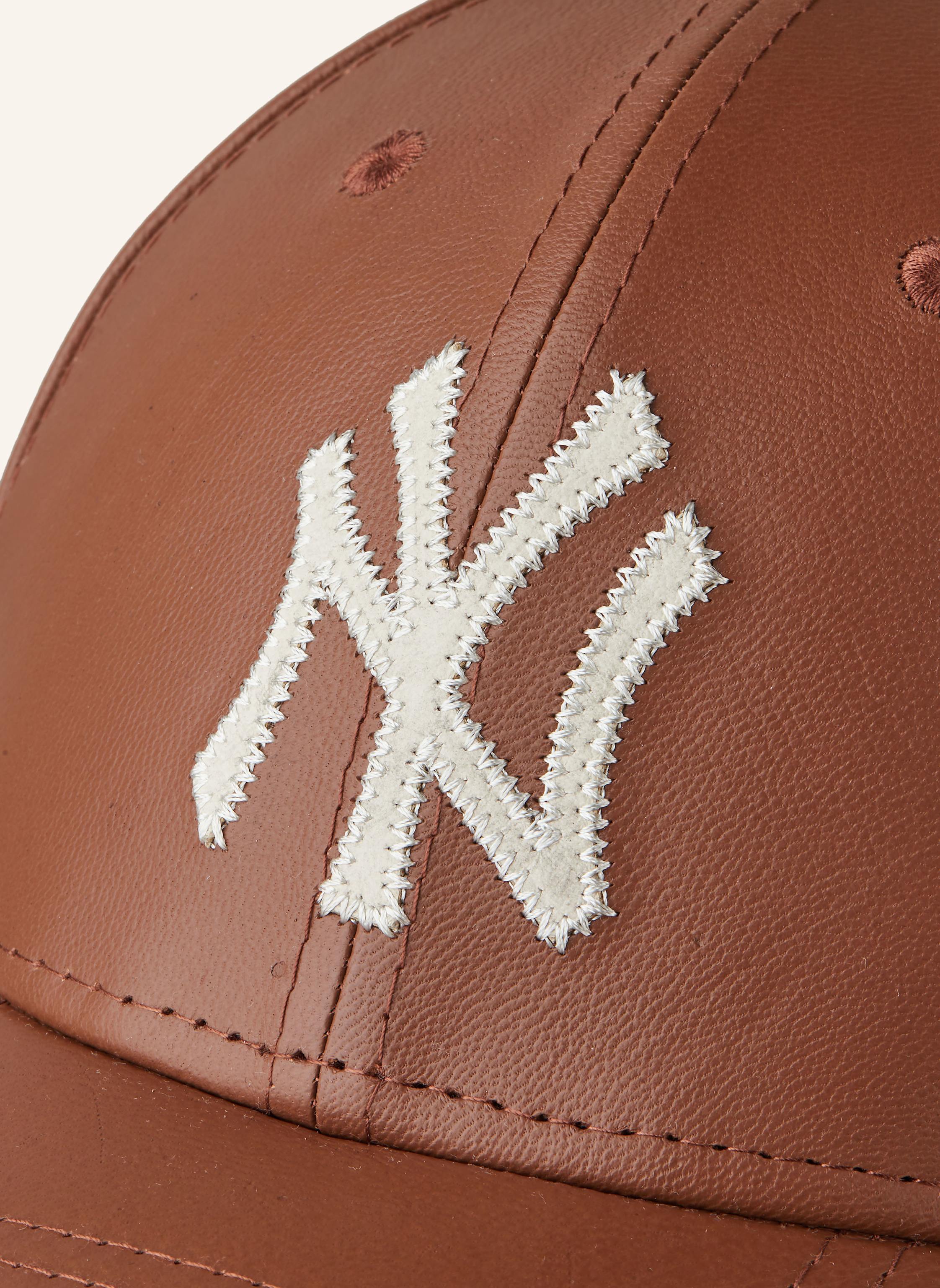 Thumbnail - New Era Cap Img Leather 9forty® braun