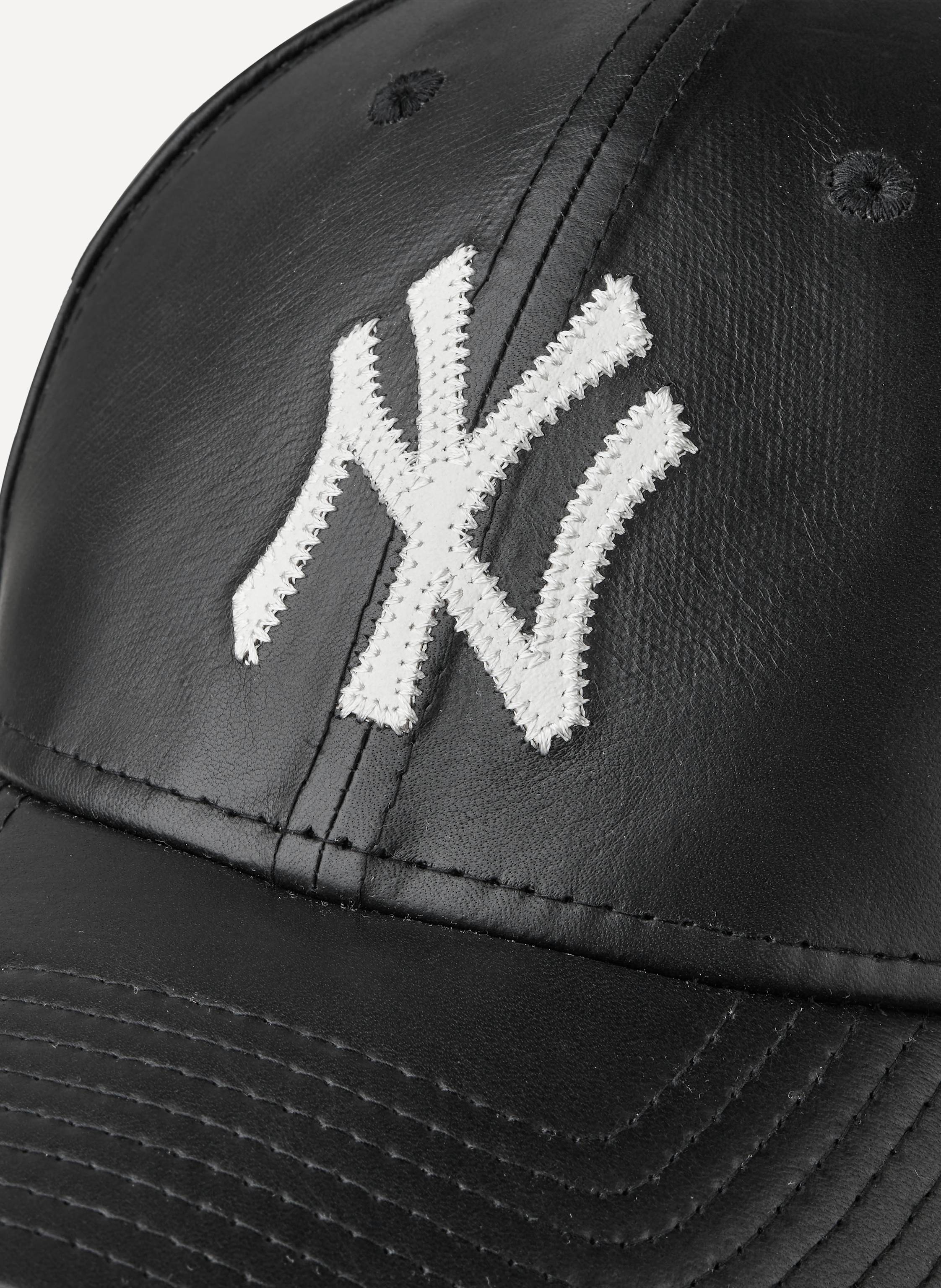 Thumbnail - New Era Cap Img Leather 9forty® schwarz