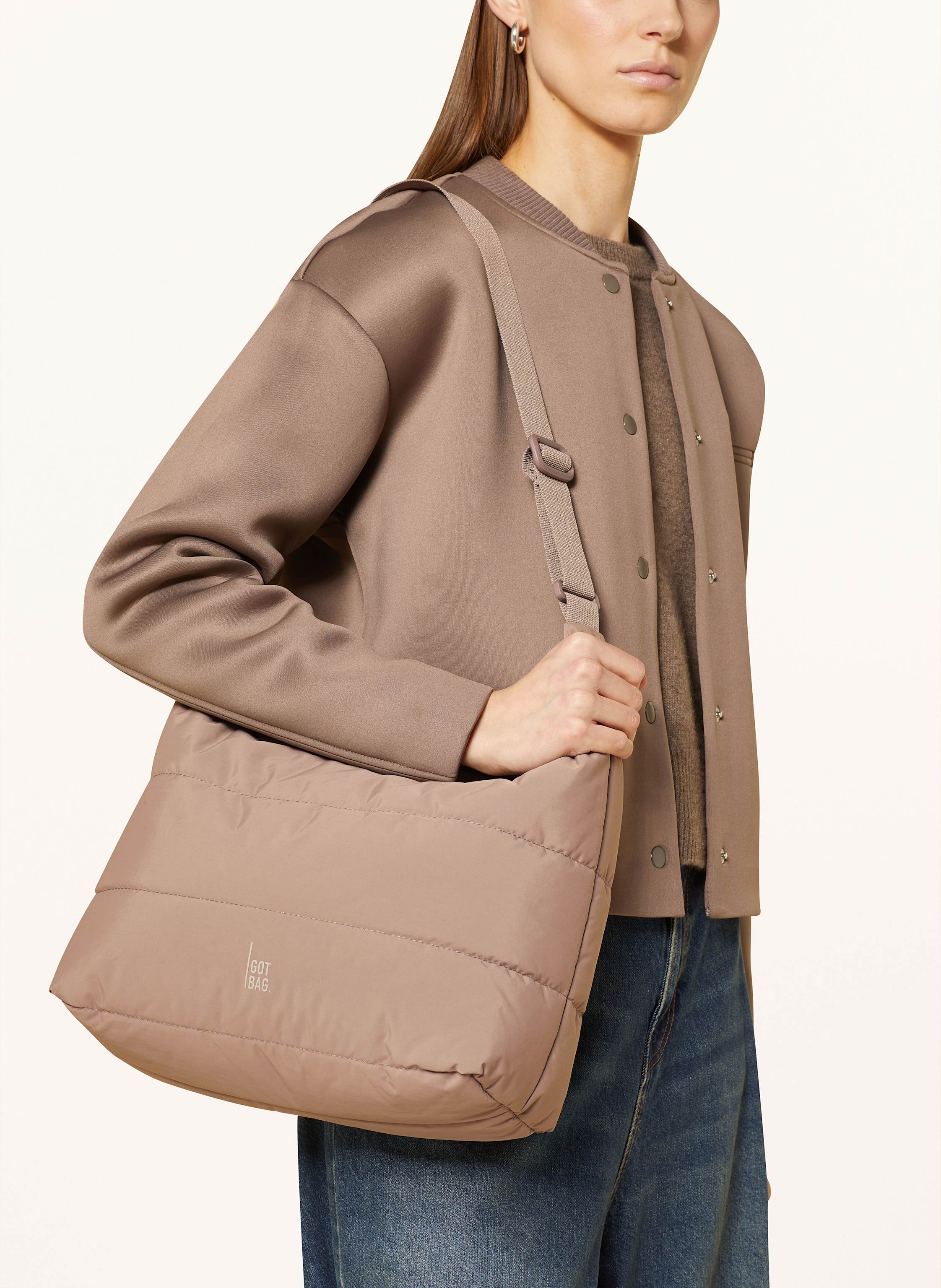 Thumbnail - Got Bag Schultertasche beige