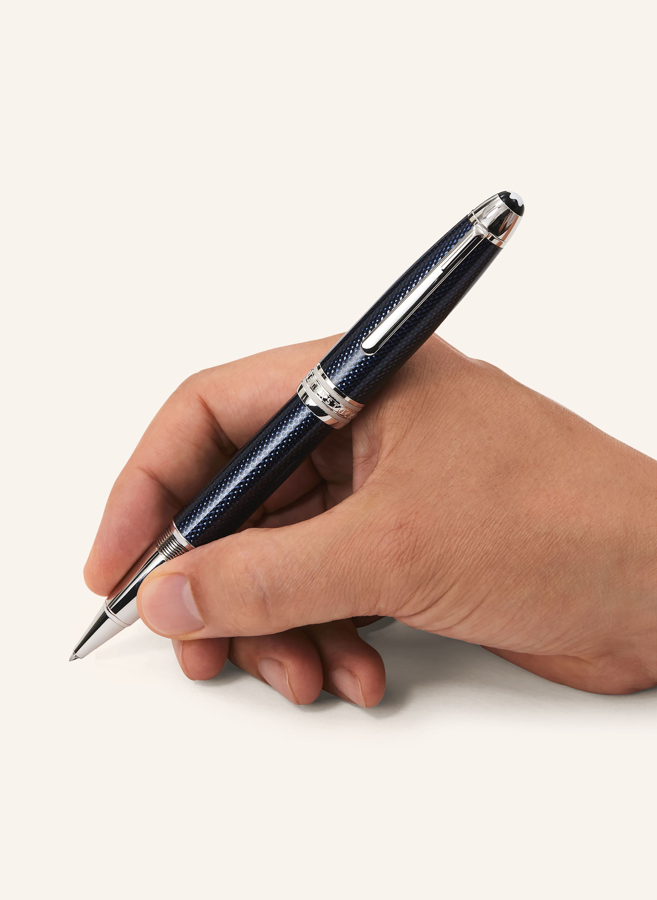 Thumbnail - Montblanc Rollerball Meisterstück Solitaire Blue Hour Legrand blau