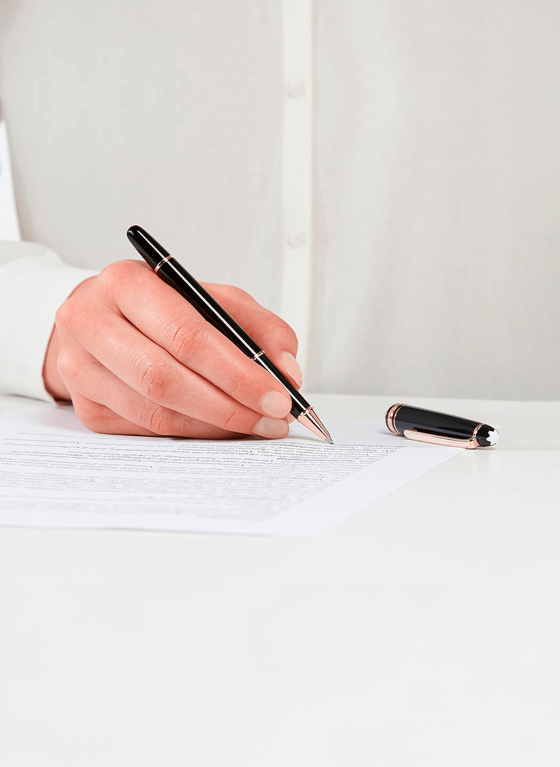 Thumbnail - Montblanc Rollerball Meisterstück rosegold