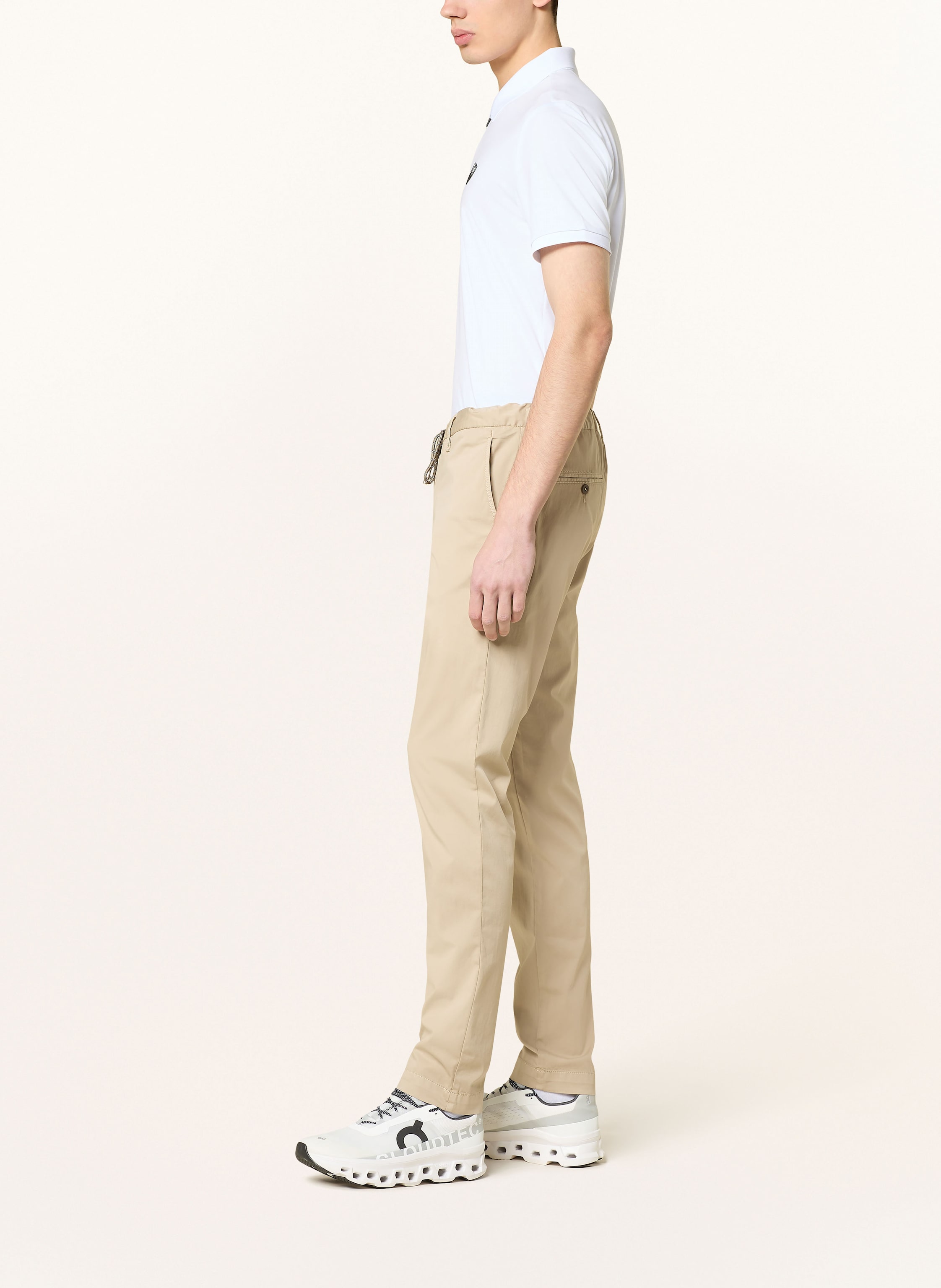 Thumbnail - Alberto Golfhose Jump-G beige