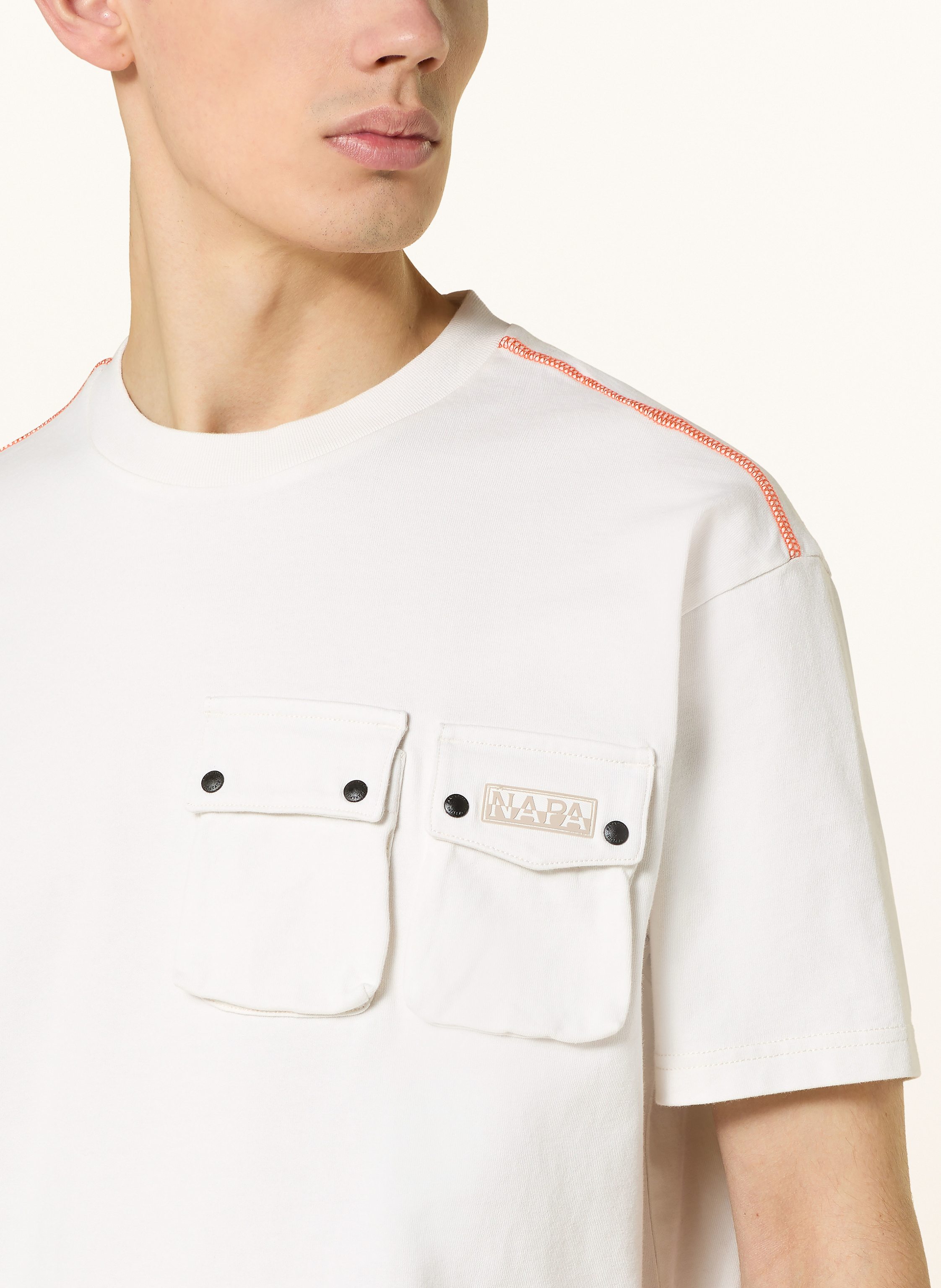 Thumbnail - Napapijri T-Shirt Rivalto weiss