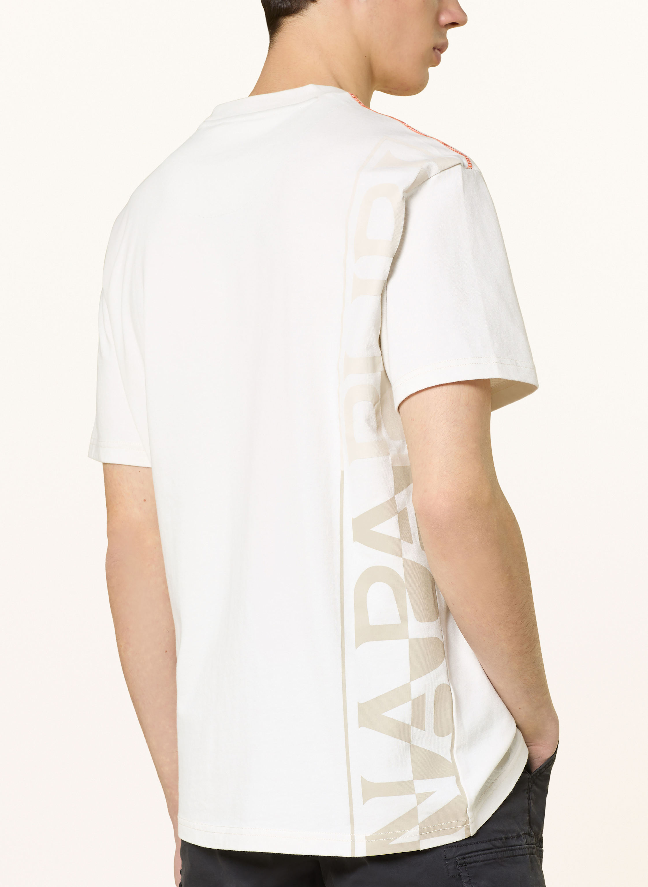 Thumbnail - Napapijri T-Shirt Rivalto weiss