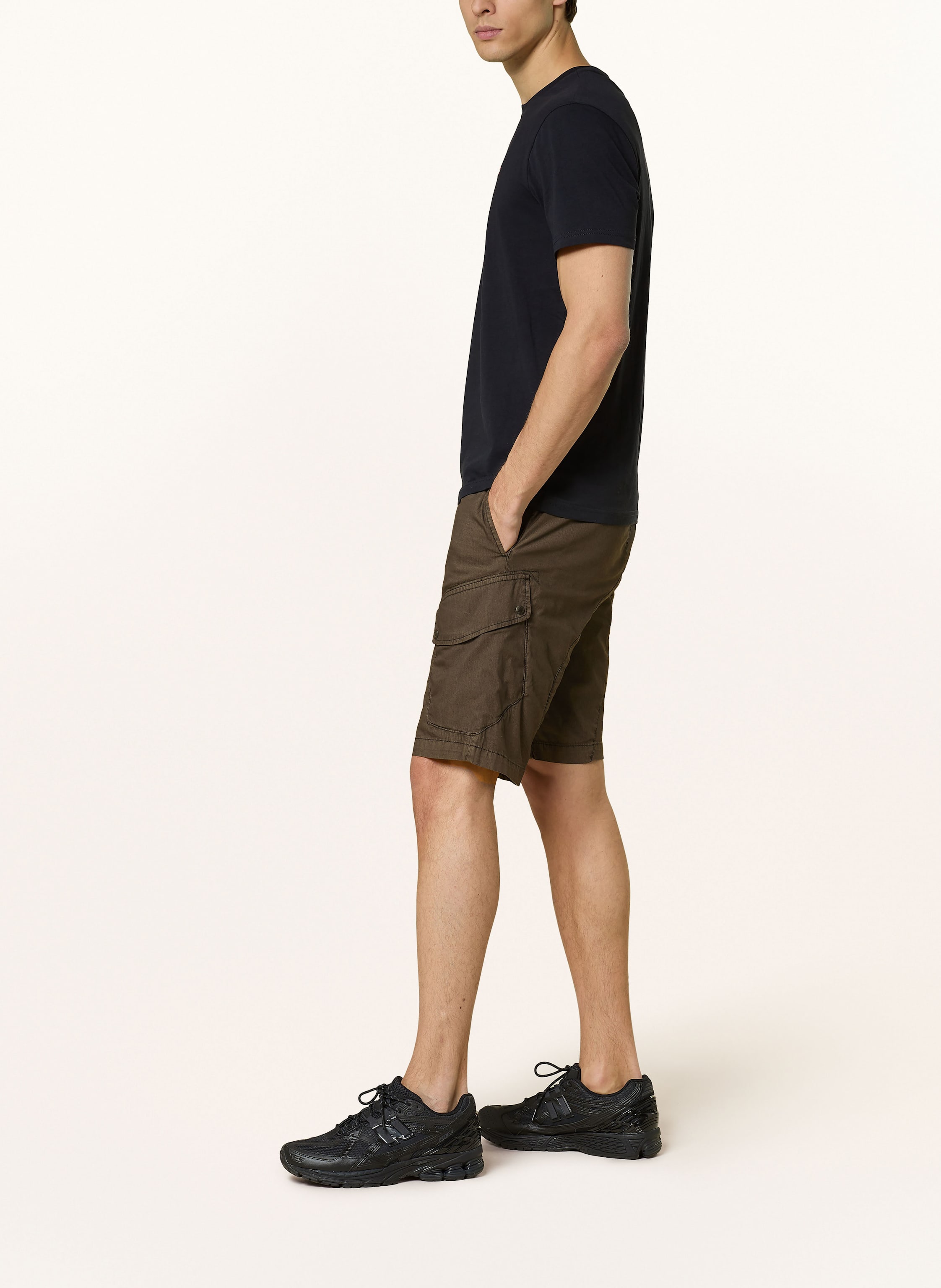 Thumbnail - Napapijri Cargoshorts N-Senio Regular Fit schwarz