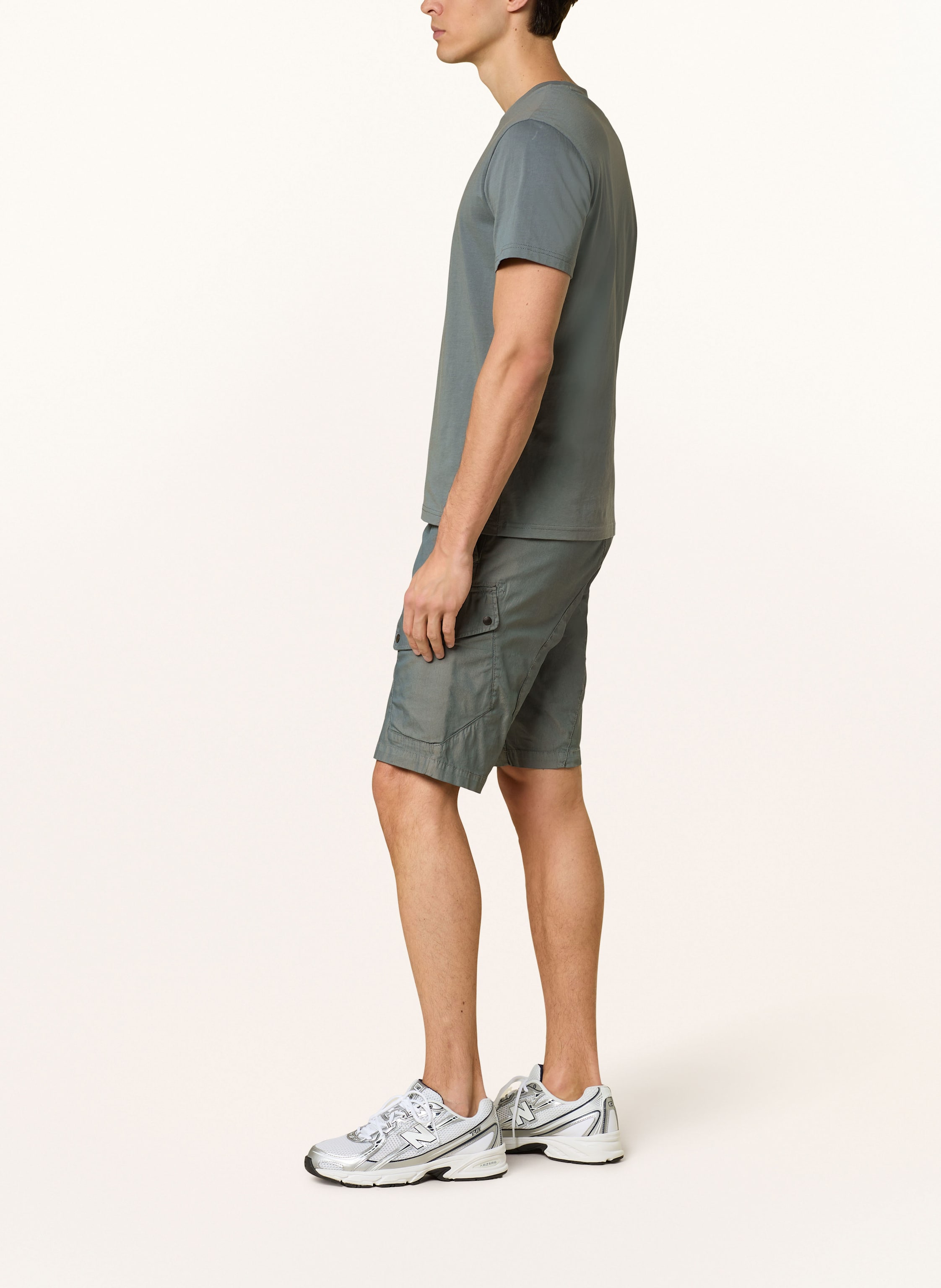 Thumbnail - Napapijri Cargoshorts N-Senio Regular Fit gruen