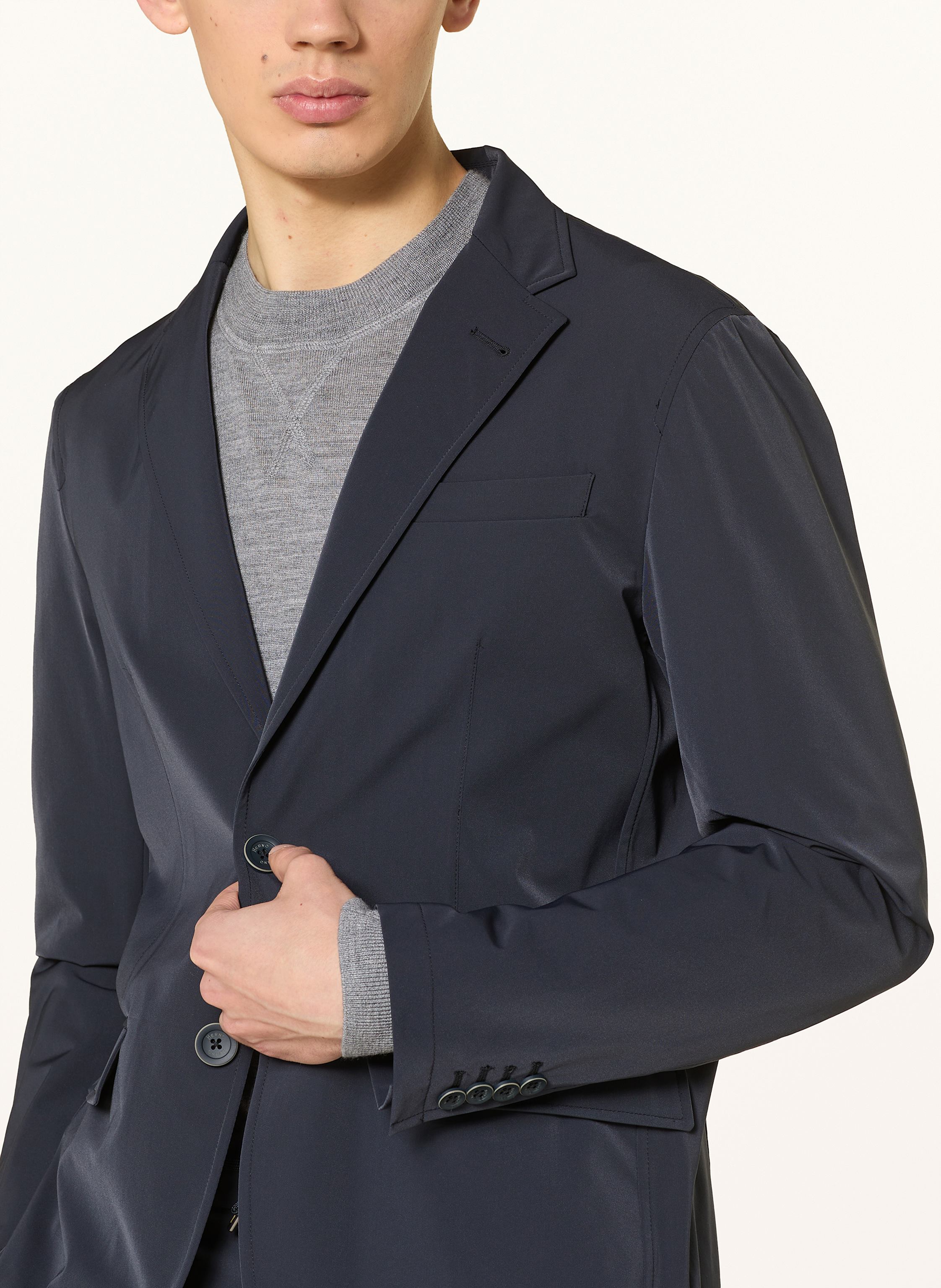 Thumbnail - Herno Sakko Regular Fit blau