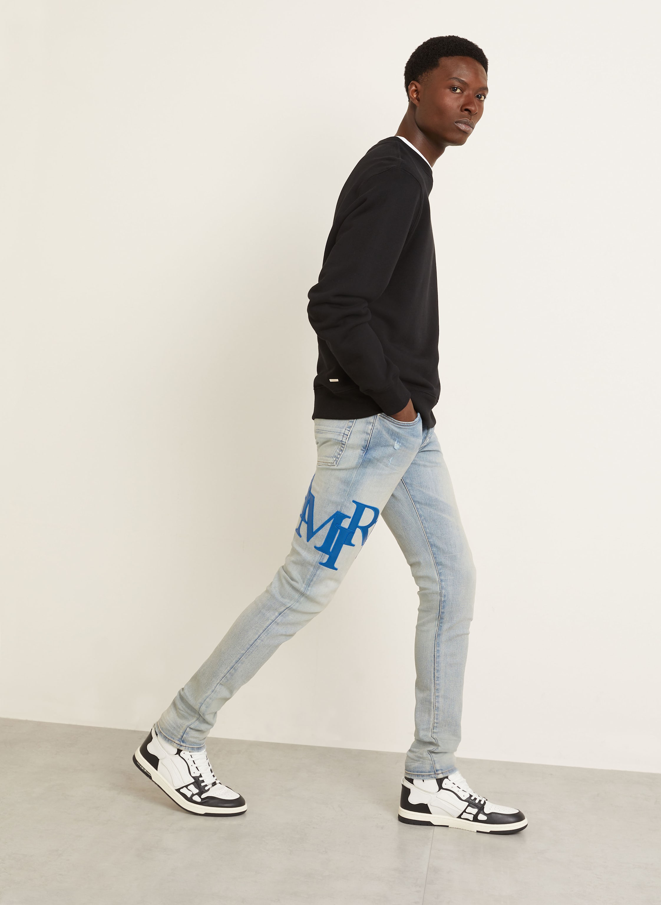 Thumbnail - Amiri Jeans Extra Slim Fit blau