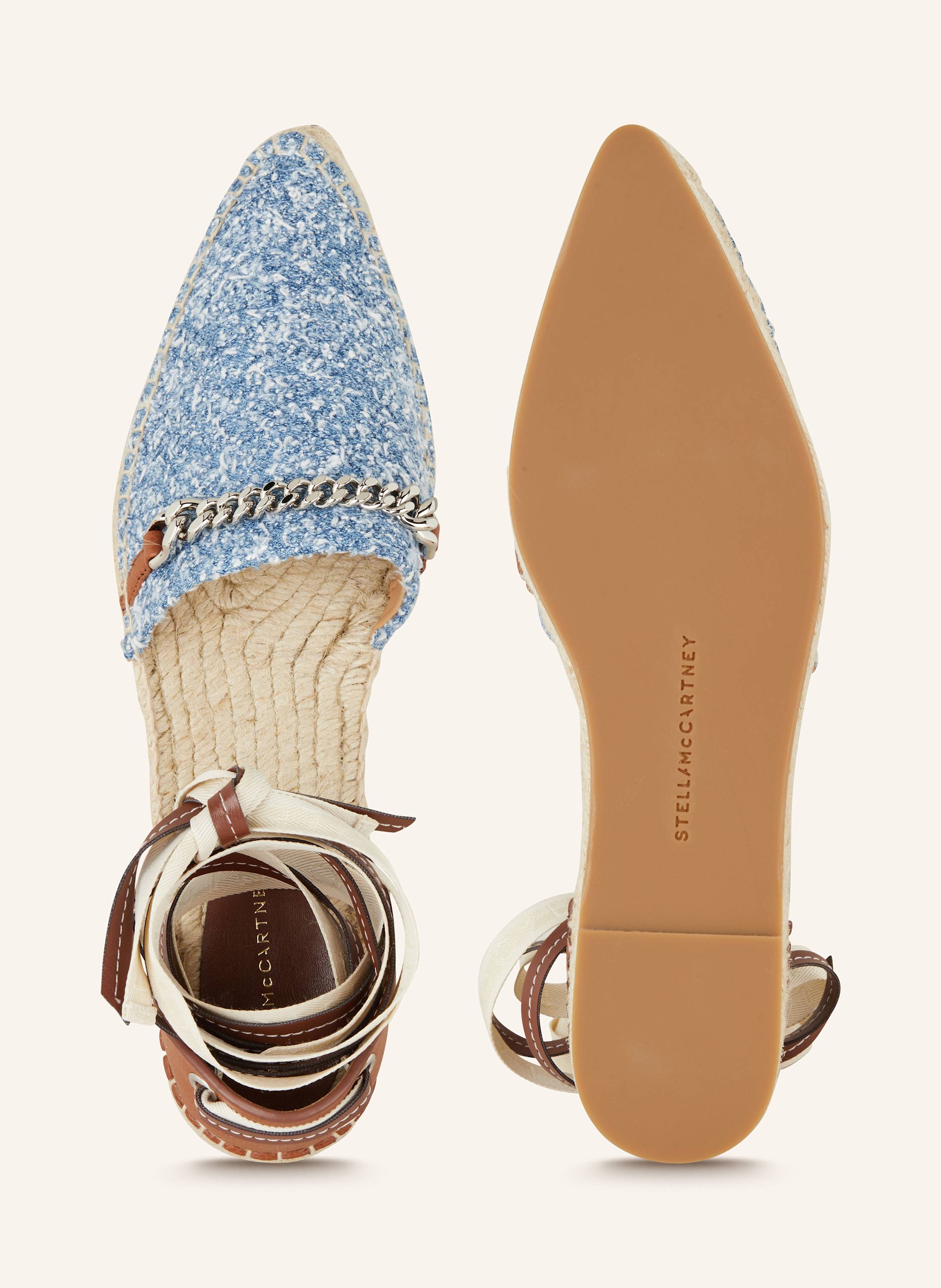 Thumbnail - Stella Mccartney Espadrilles Gaia blau