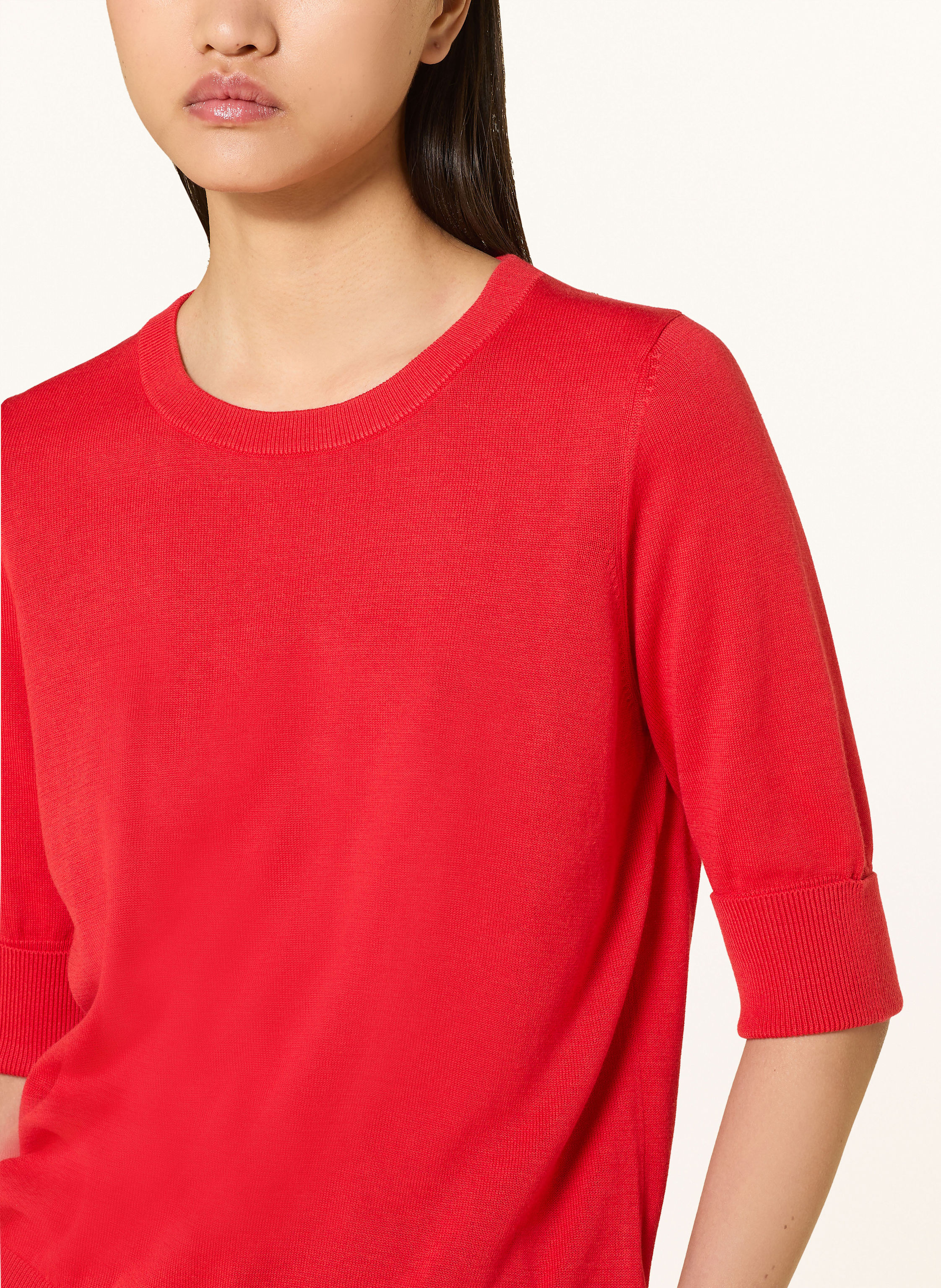 Thumbnail - Repeat Pullover Mit 3/4-Arm rot