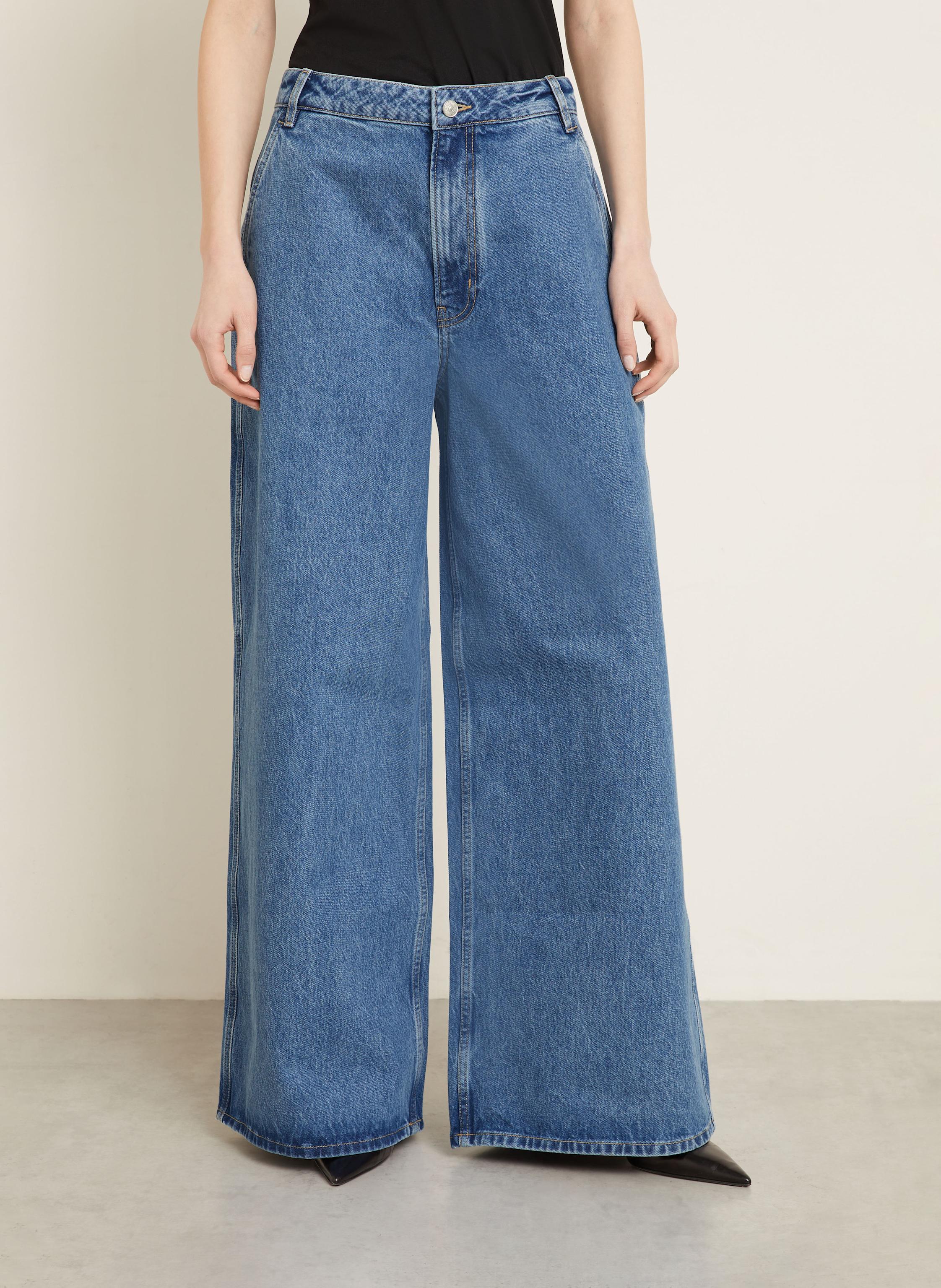 Thumbnail - Gauchere Jeans blau