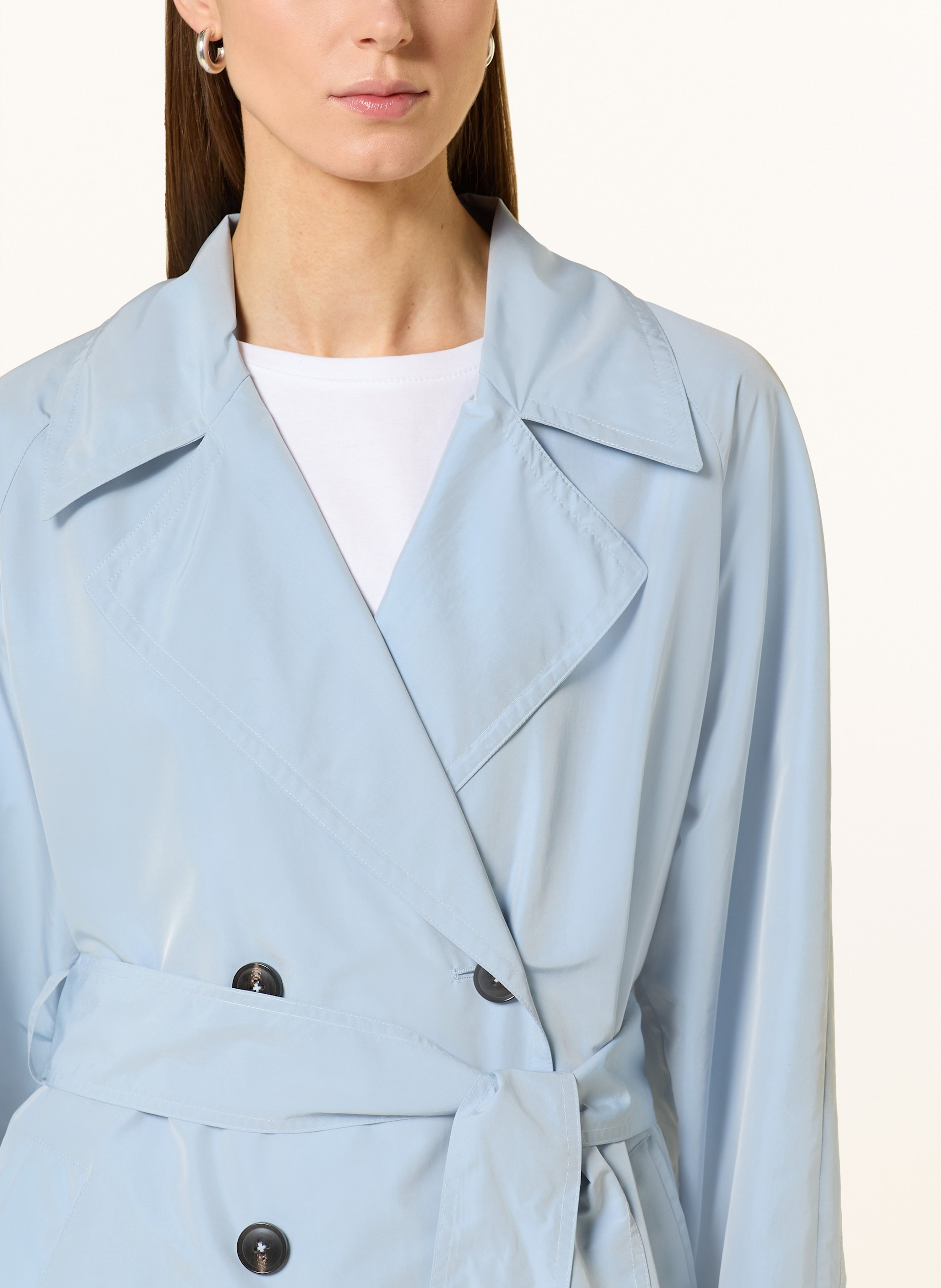 Thumbnail - White Label Trenchcoat blau