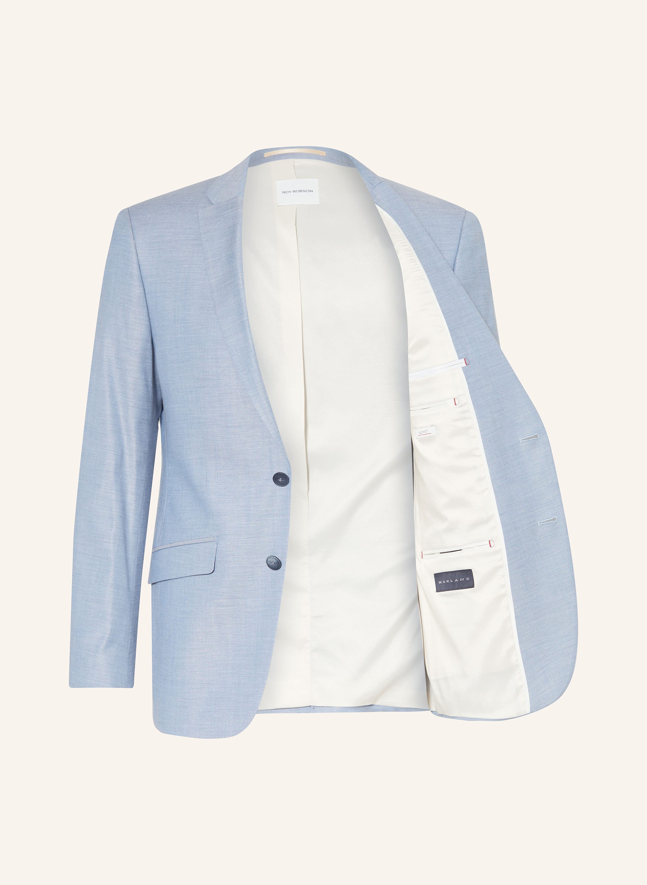 Thumbnail - Roy Robson Anzugsakko 2082-00 Slim Fit blau