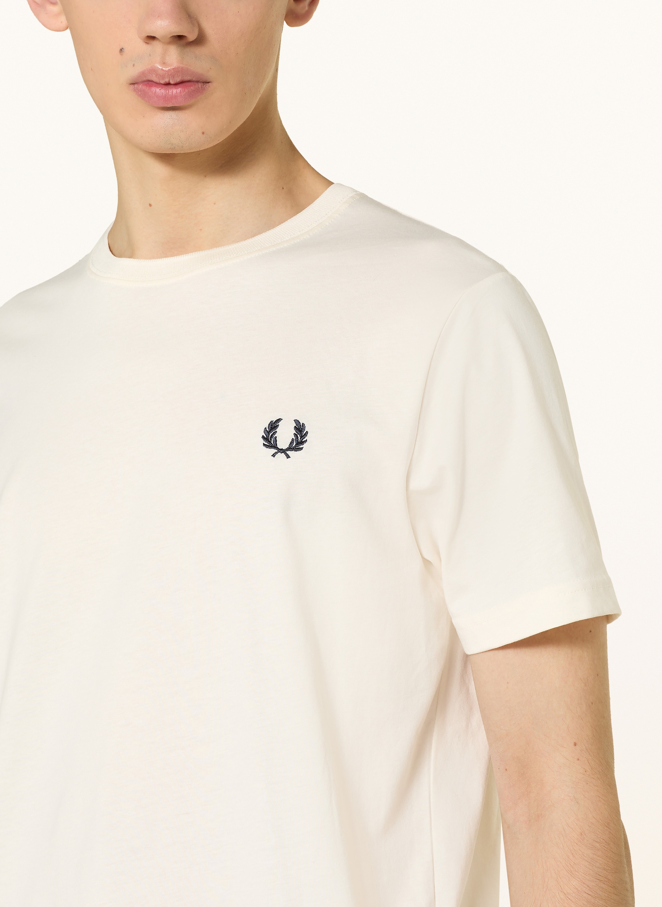 Thumbnail - Fred Perry T-Shirt weiss