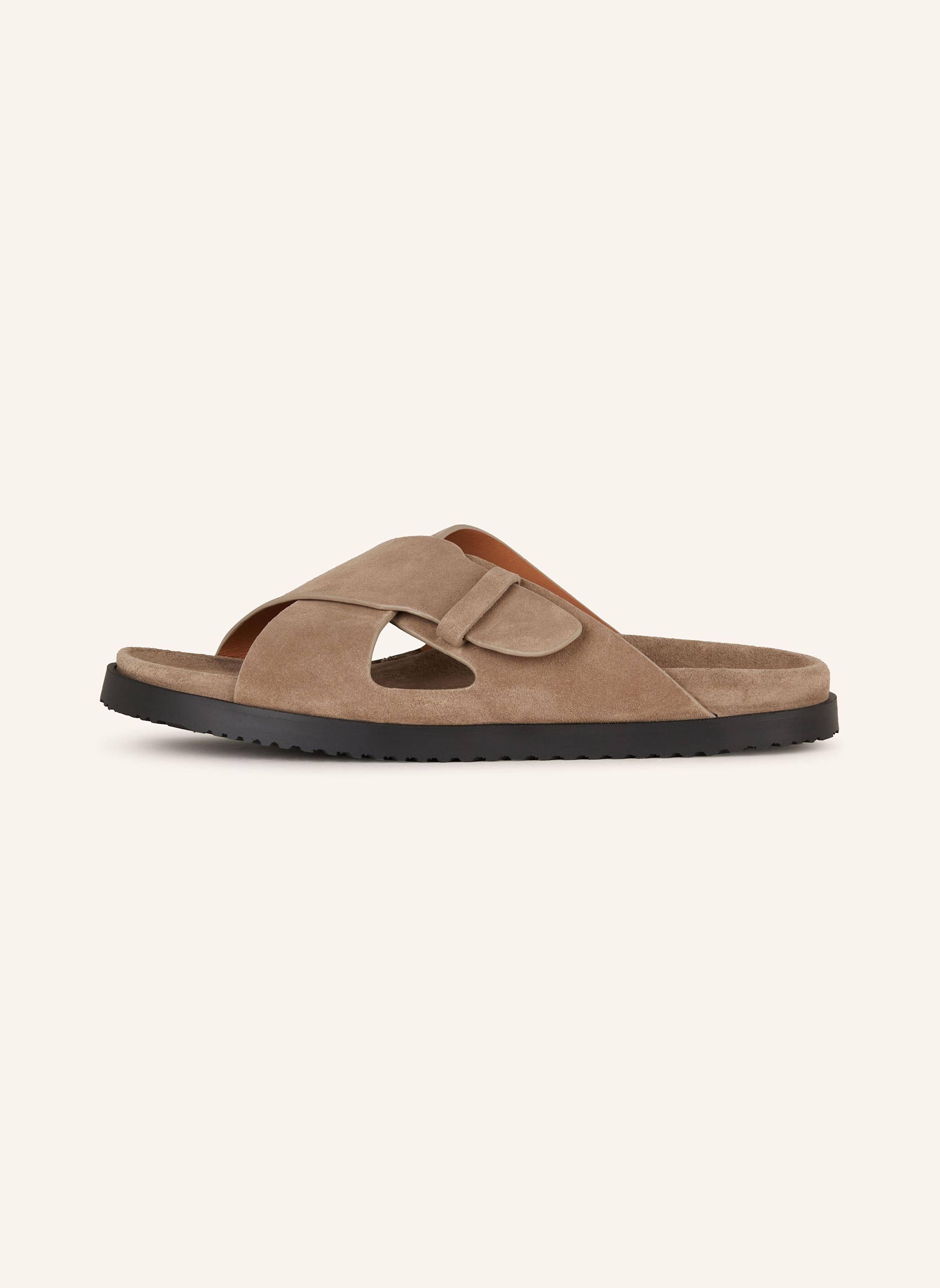 Thumbnail - Doucal's Pantoletten beige