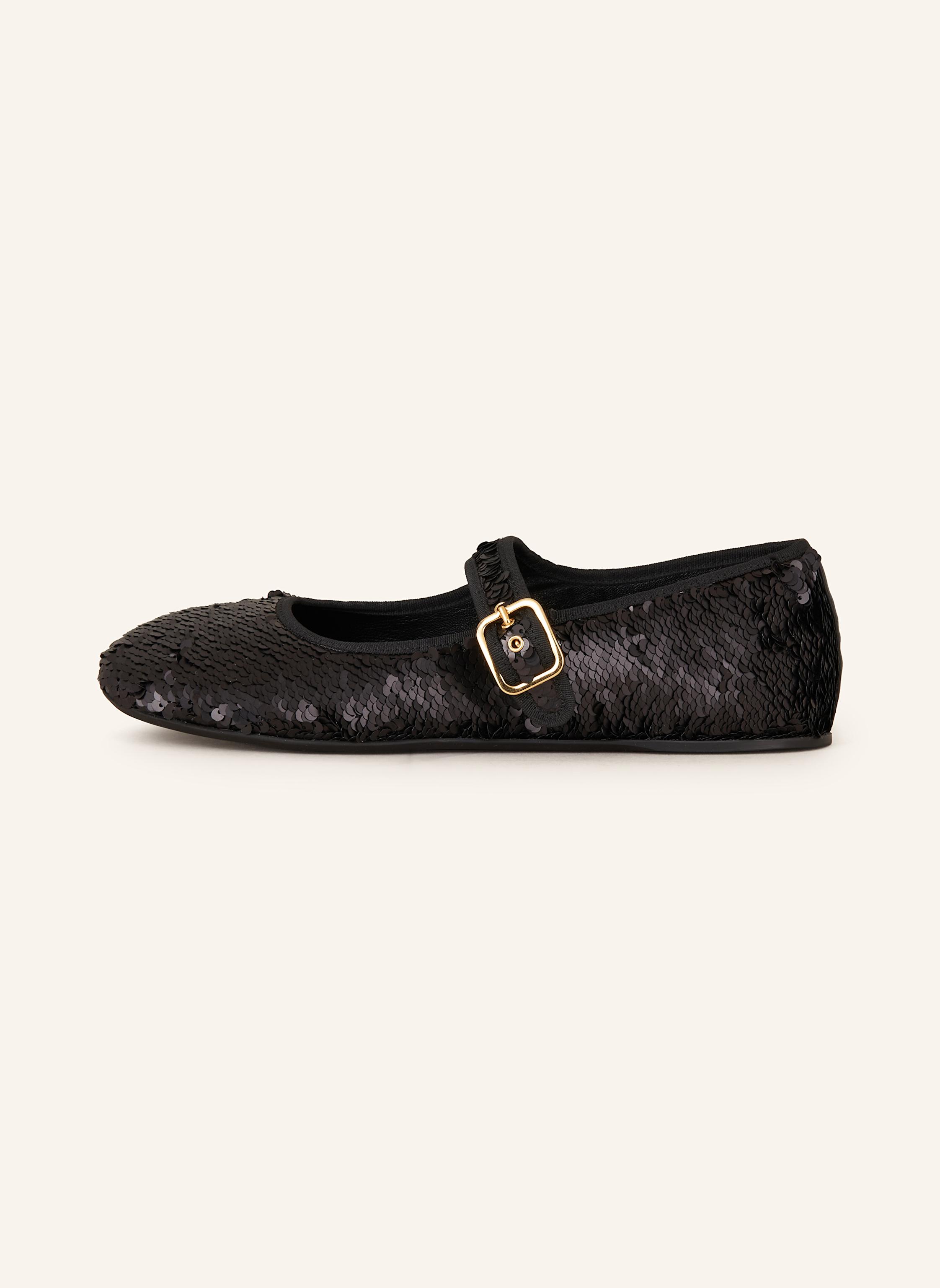 Thumbnail - Agl Mary-Jane-Ballerinas Hoola Hoop Bebe Mit Pailletten schwarz