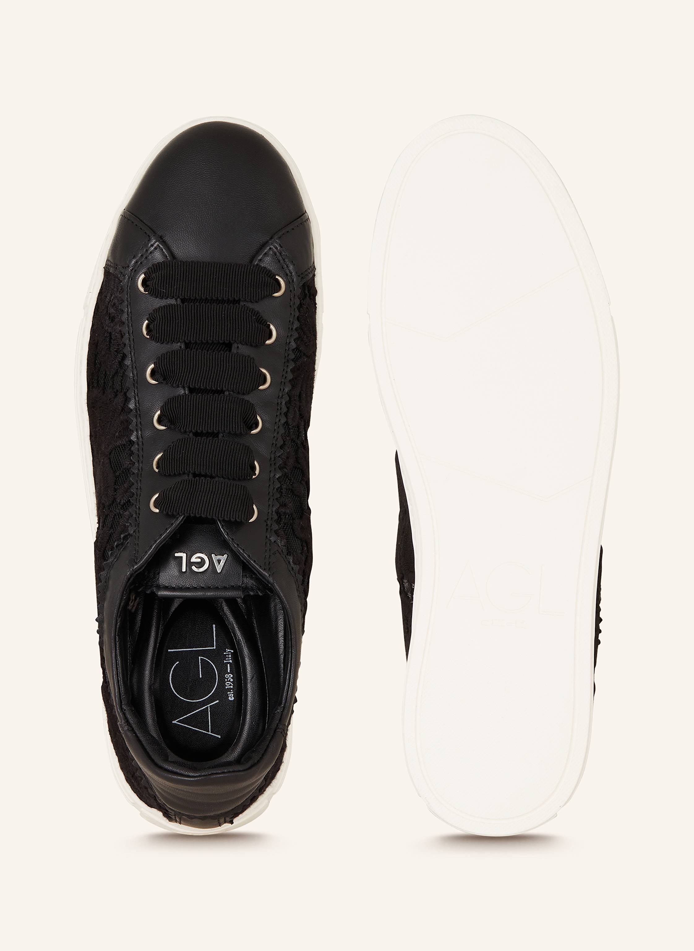 Thumbnail - Agl Sneaker Sade Fabric schwarz