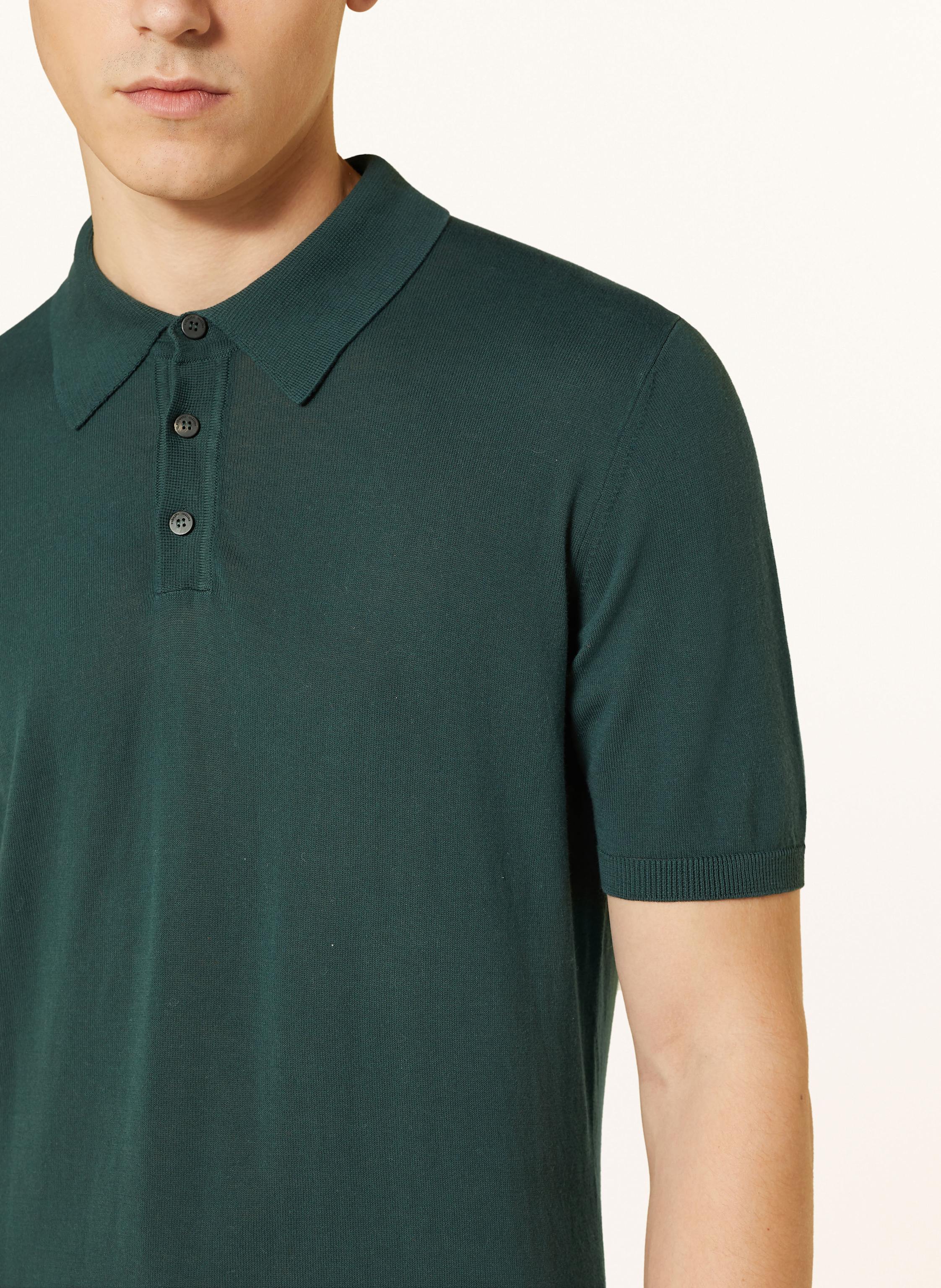 Thumbnail - Roberto Collina Strick-Poloshirt gruen