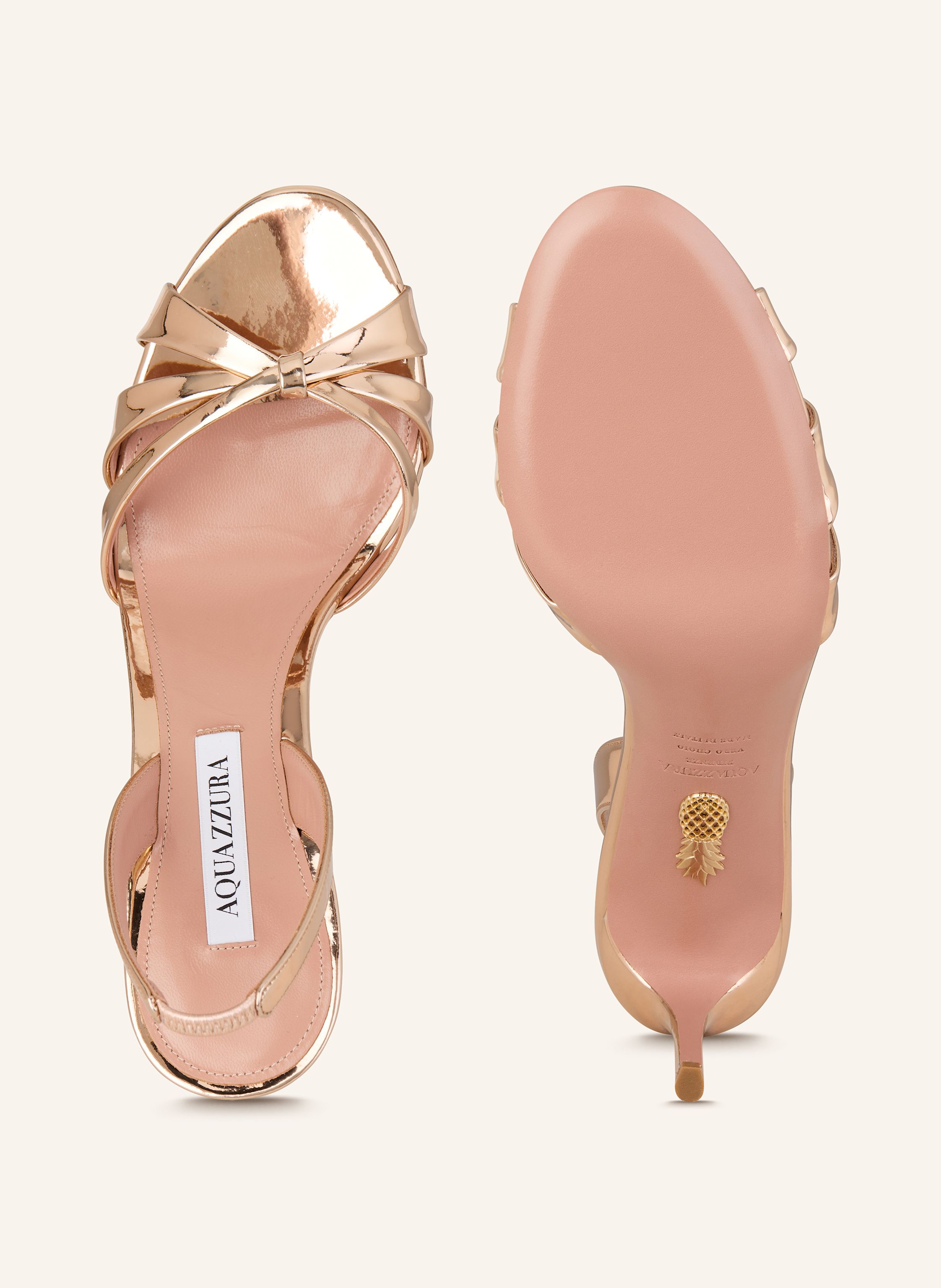 Thumbnail - Aquazzura Sandaletten Tati rosegold