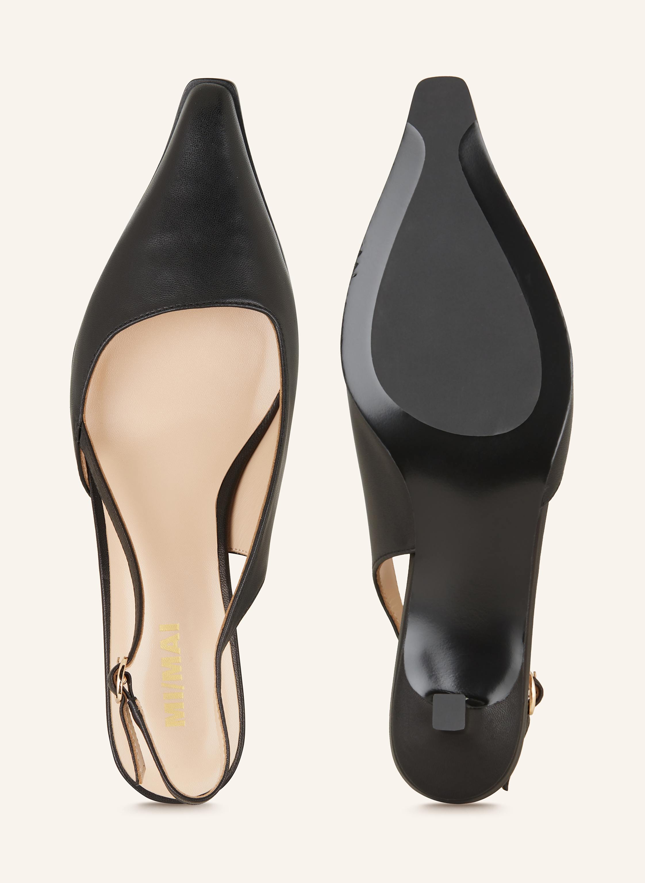 Thumbnail - Mi/Mai Slingpumps schwarz