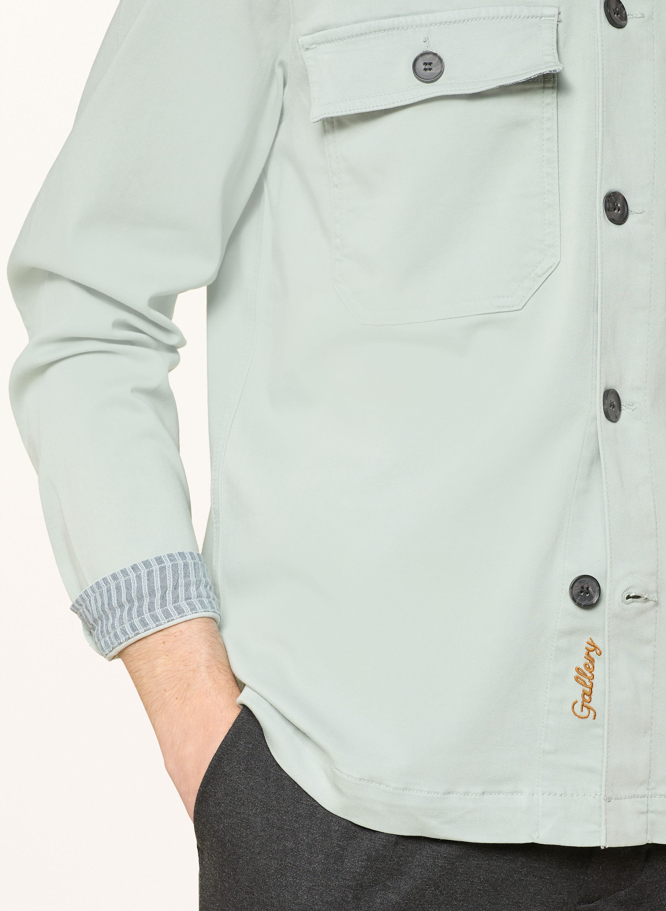Thumbnail - Mos Mosh Gallery Overshirt Mmgmatteo gruen