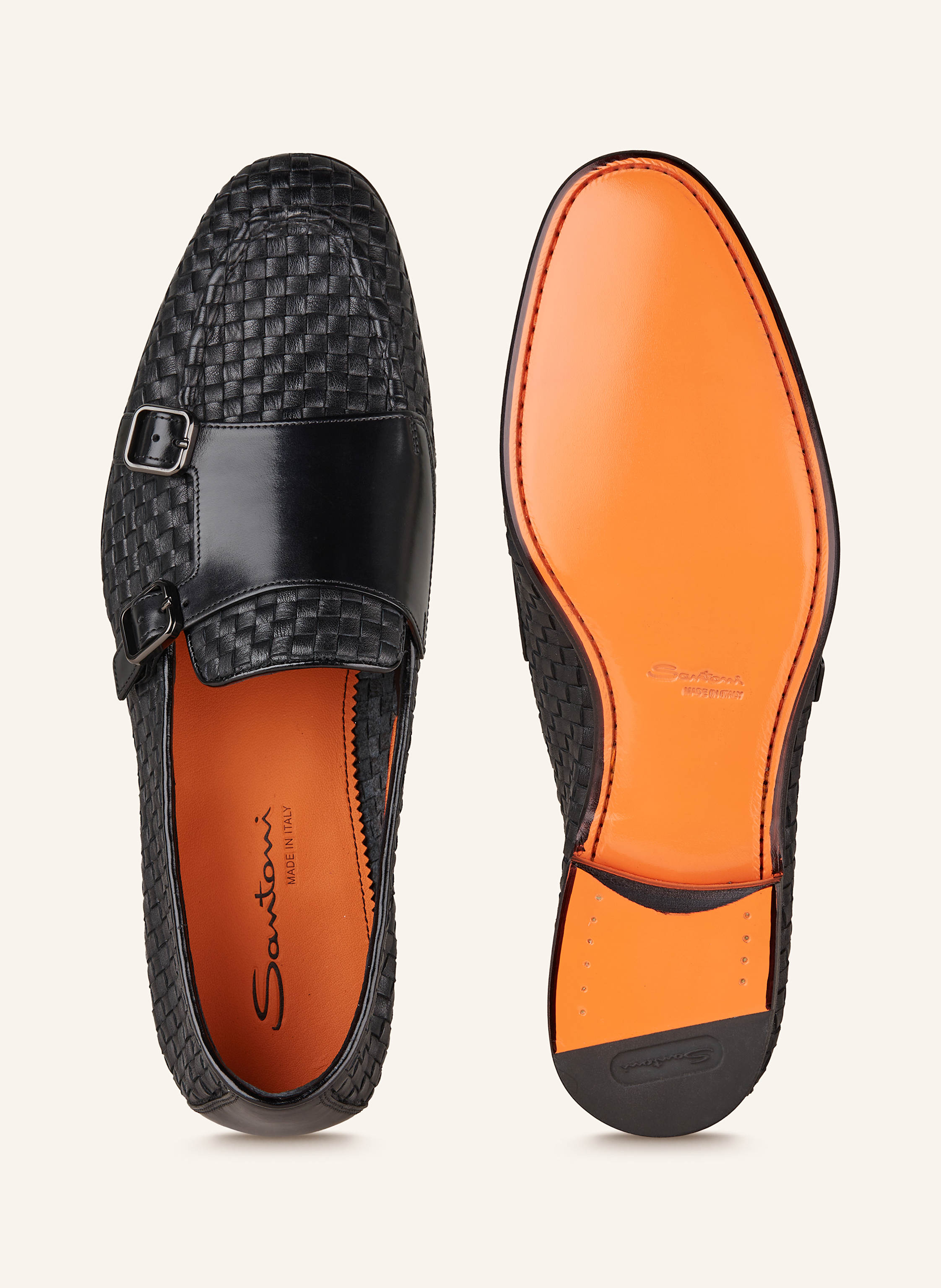 Thumbnail - Santoni Double-Monks schwarz