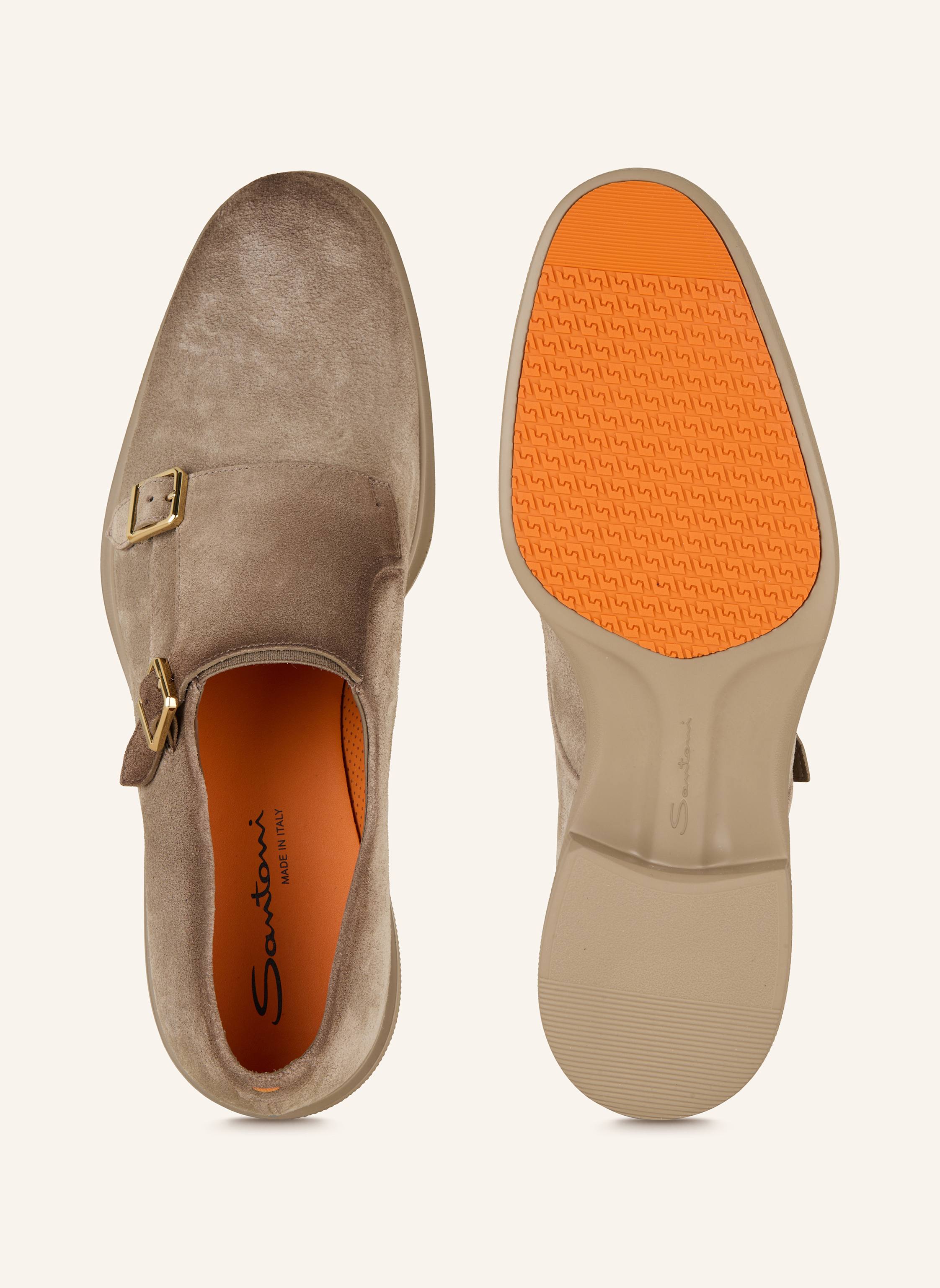 Thumbnail - Santoni Double-Monks braun