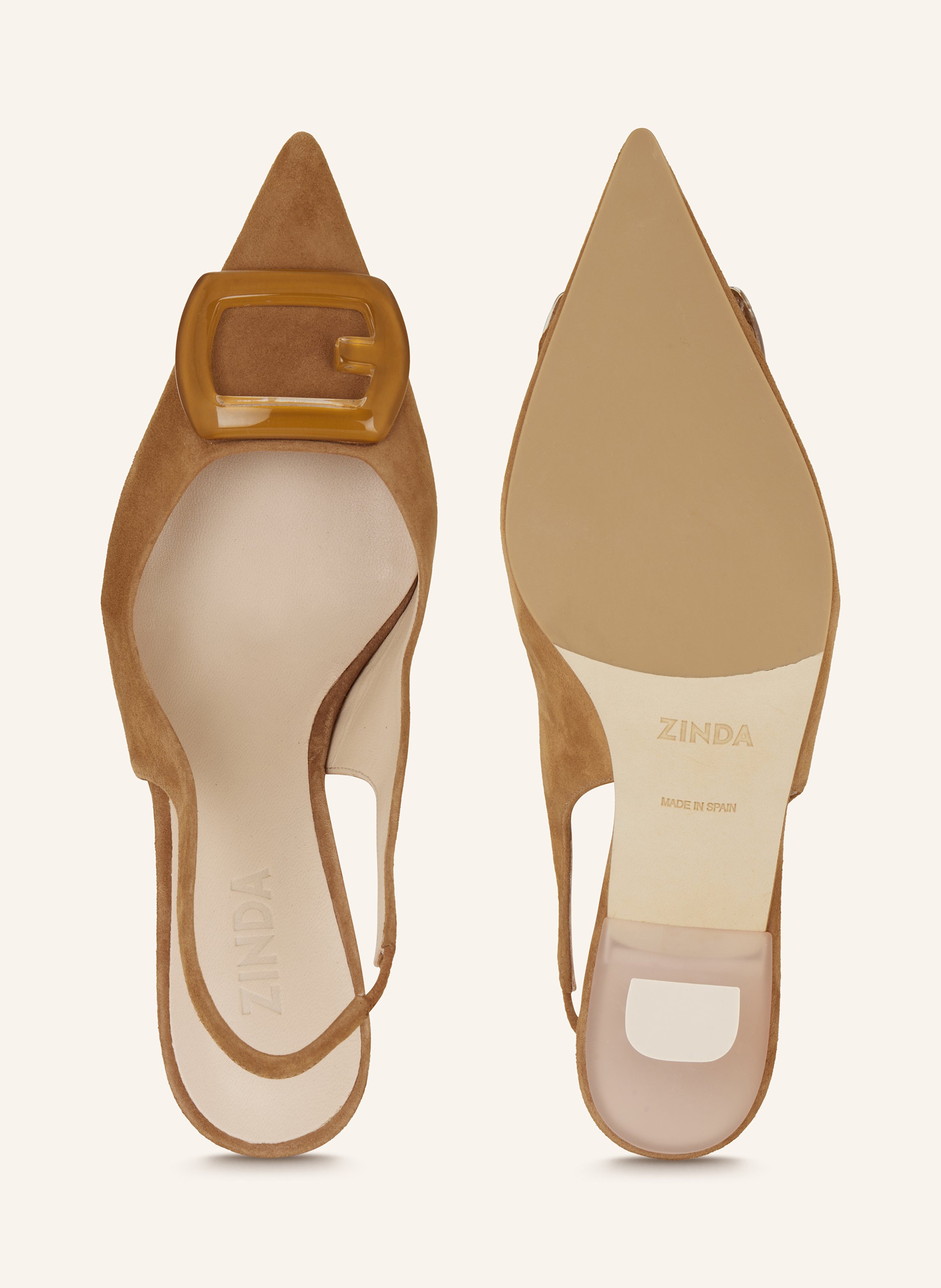 Thumbnail - Zinda Slingpumps Galia braun