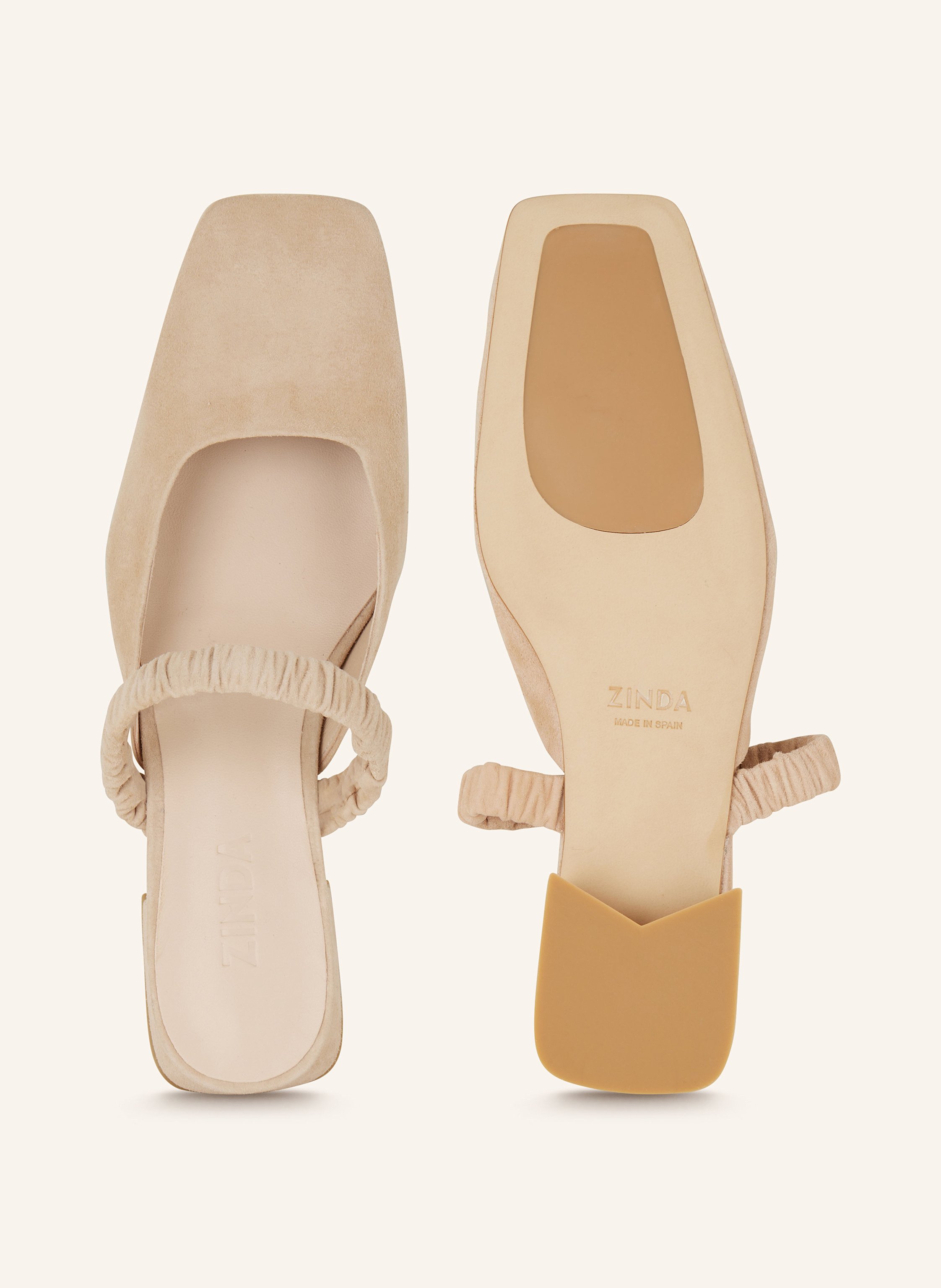 Thumbnail - Zinda Mules Pattie beige