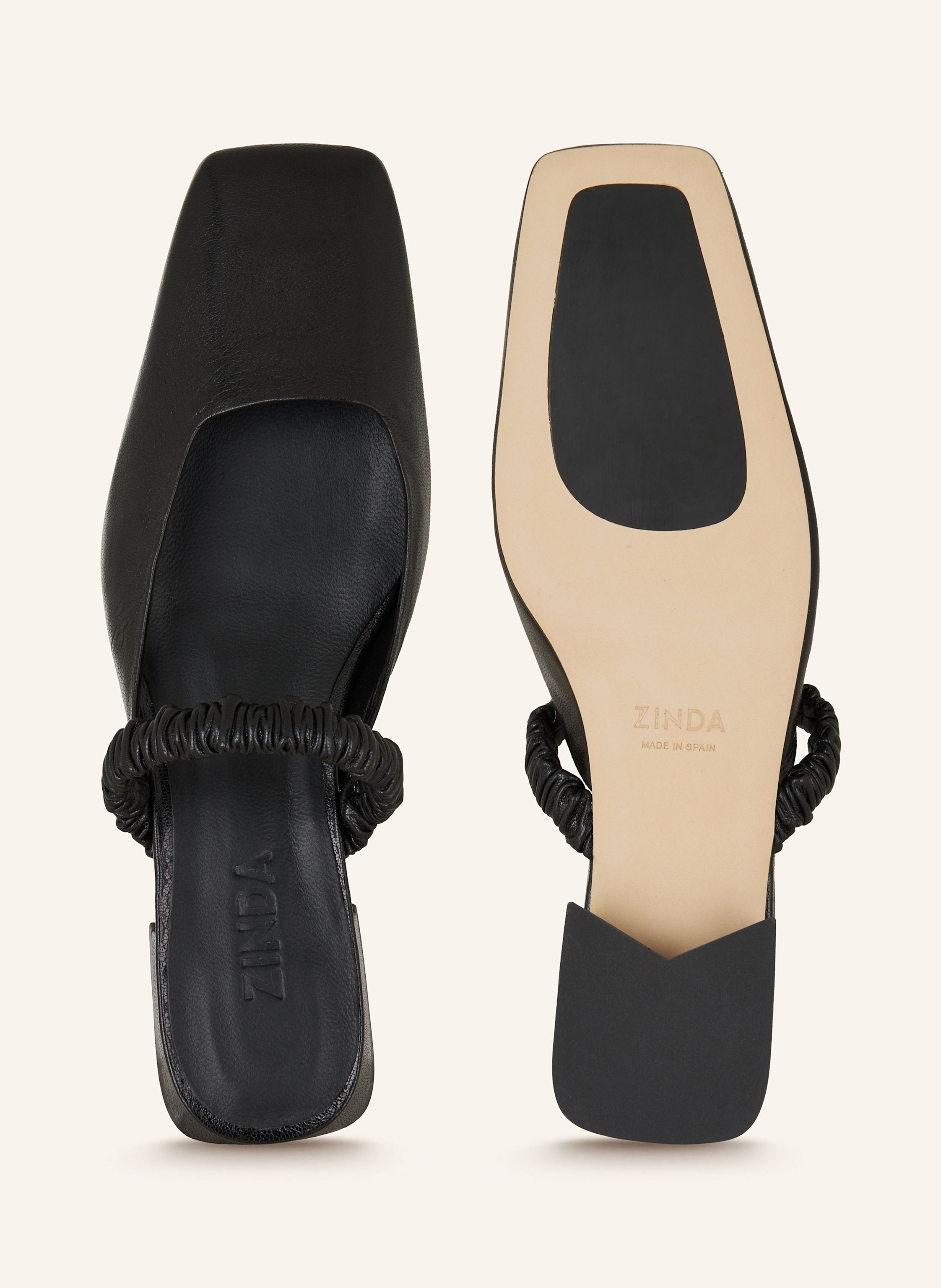 Thumbnail - Zinda Mules Pattie schwarz