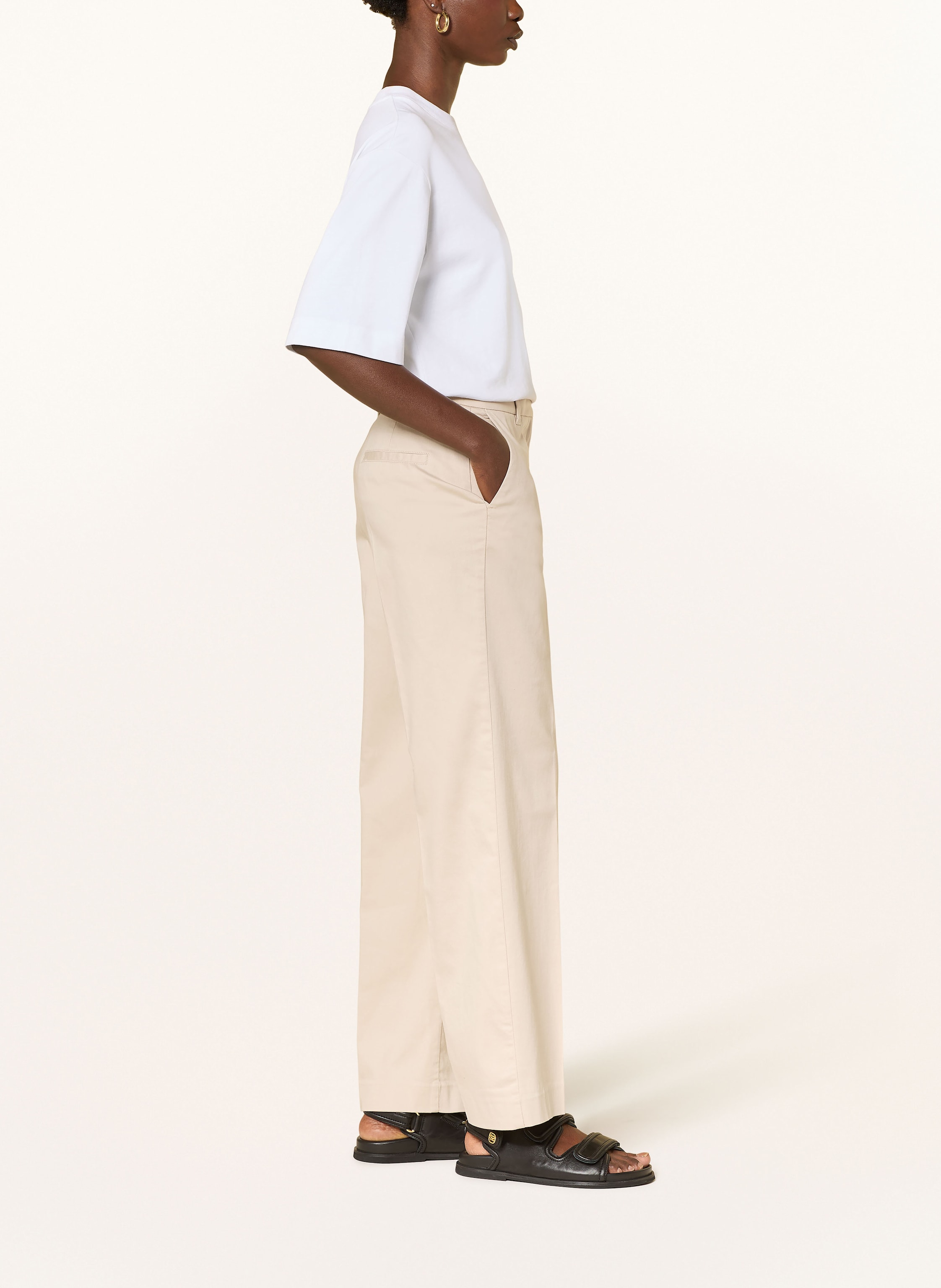 Thumbnail - Selected Femme Chino beige