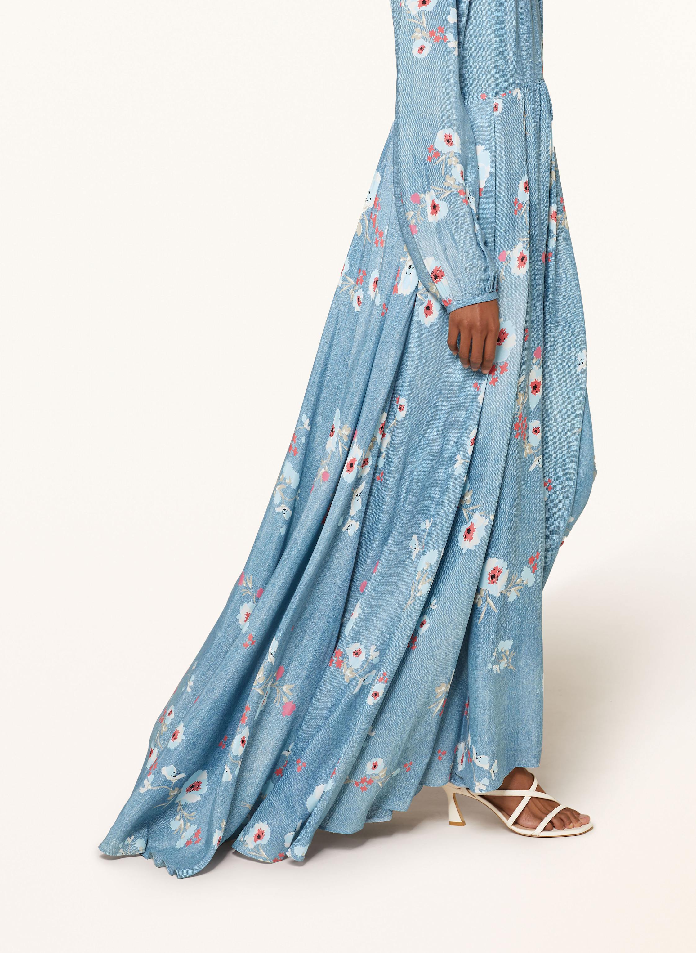 Thumbnail - Sly 010 Kleid Charlota Mit Seide blau