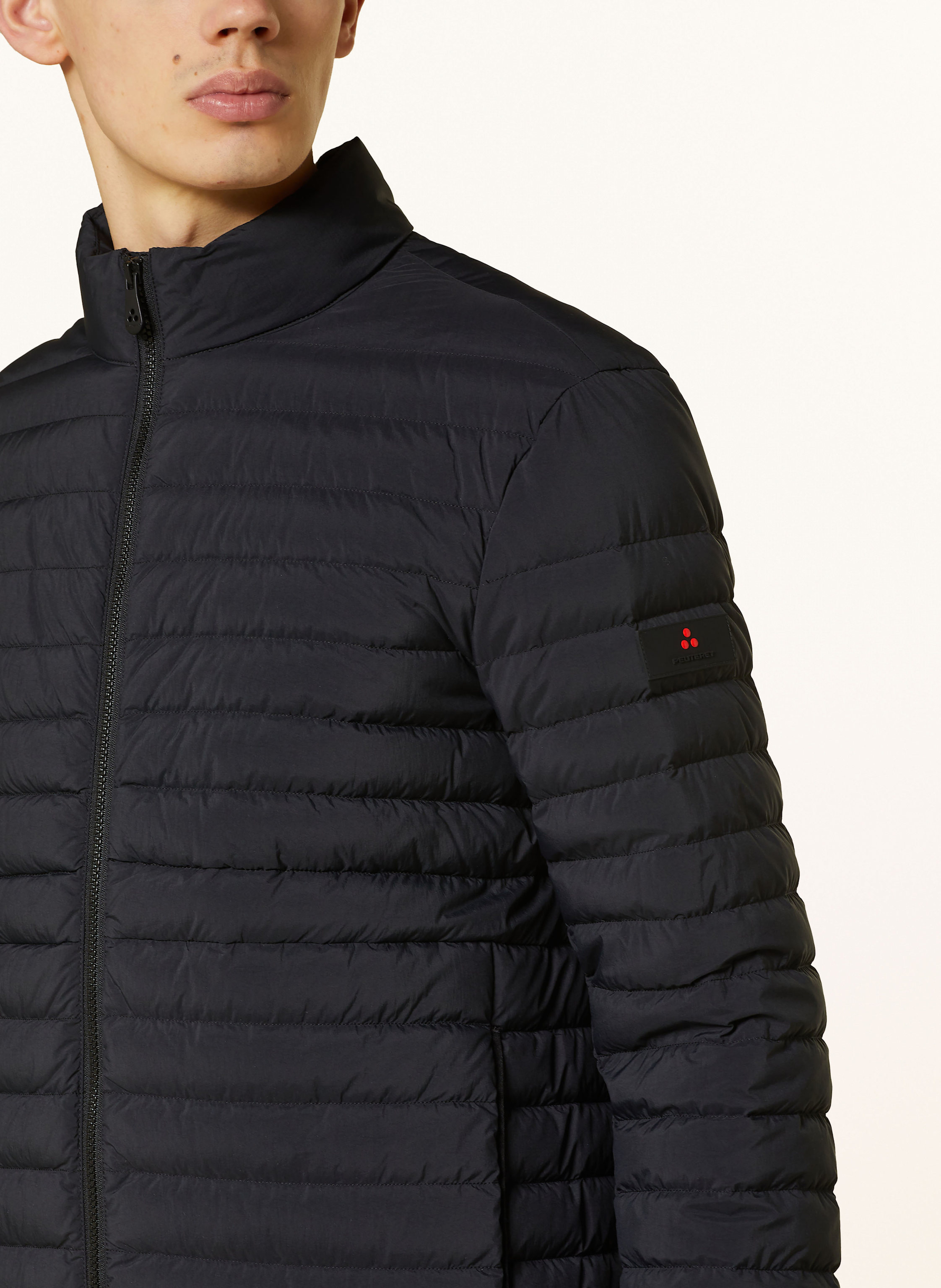 Thumbnail - Peuterey Lightweight-Daunenjacke Flobots schwarz