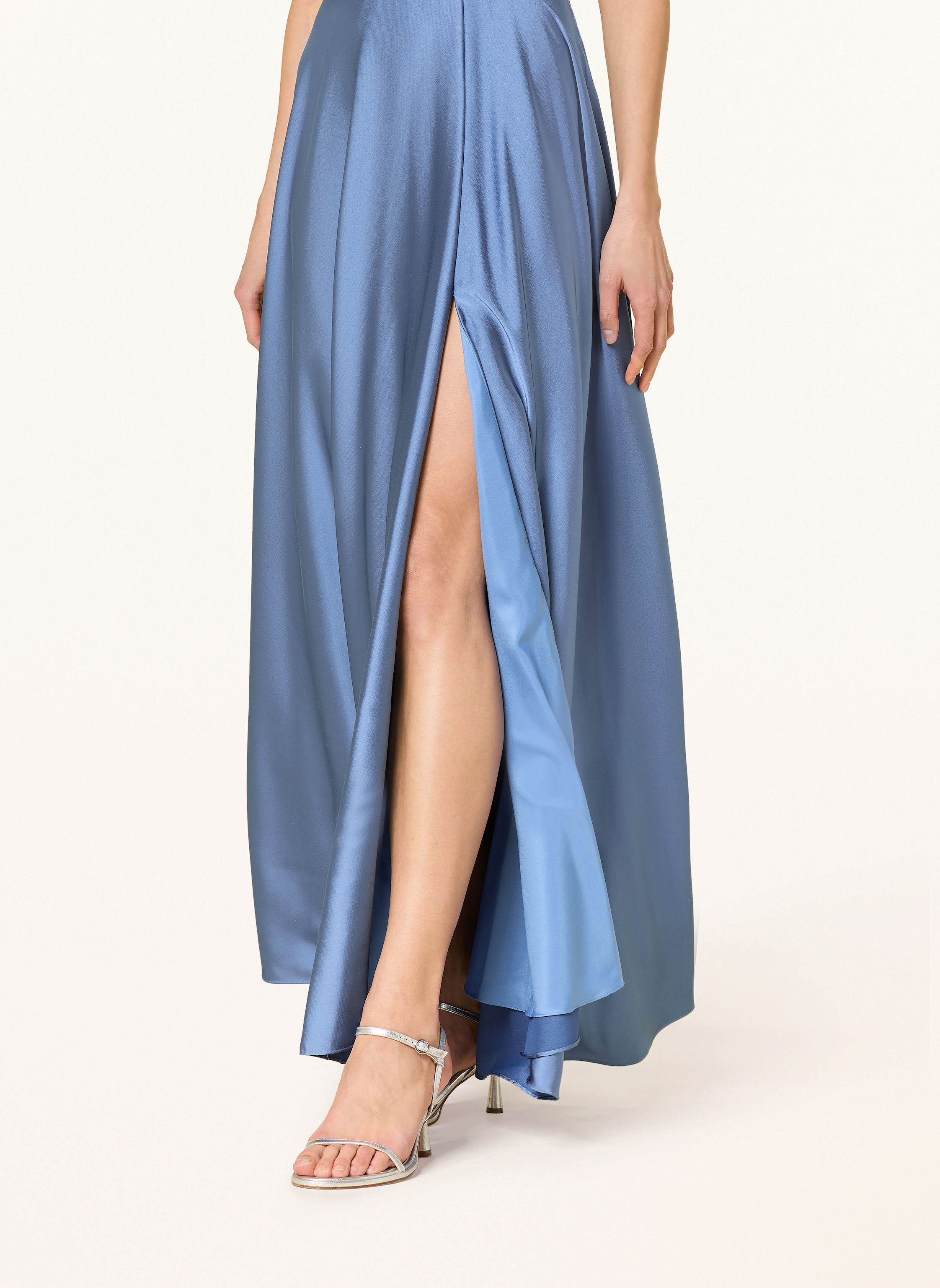 Thumbnail - Hey Kyla Abendkleid Mit Schmucksteinen blau