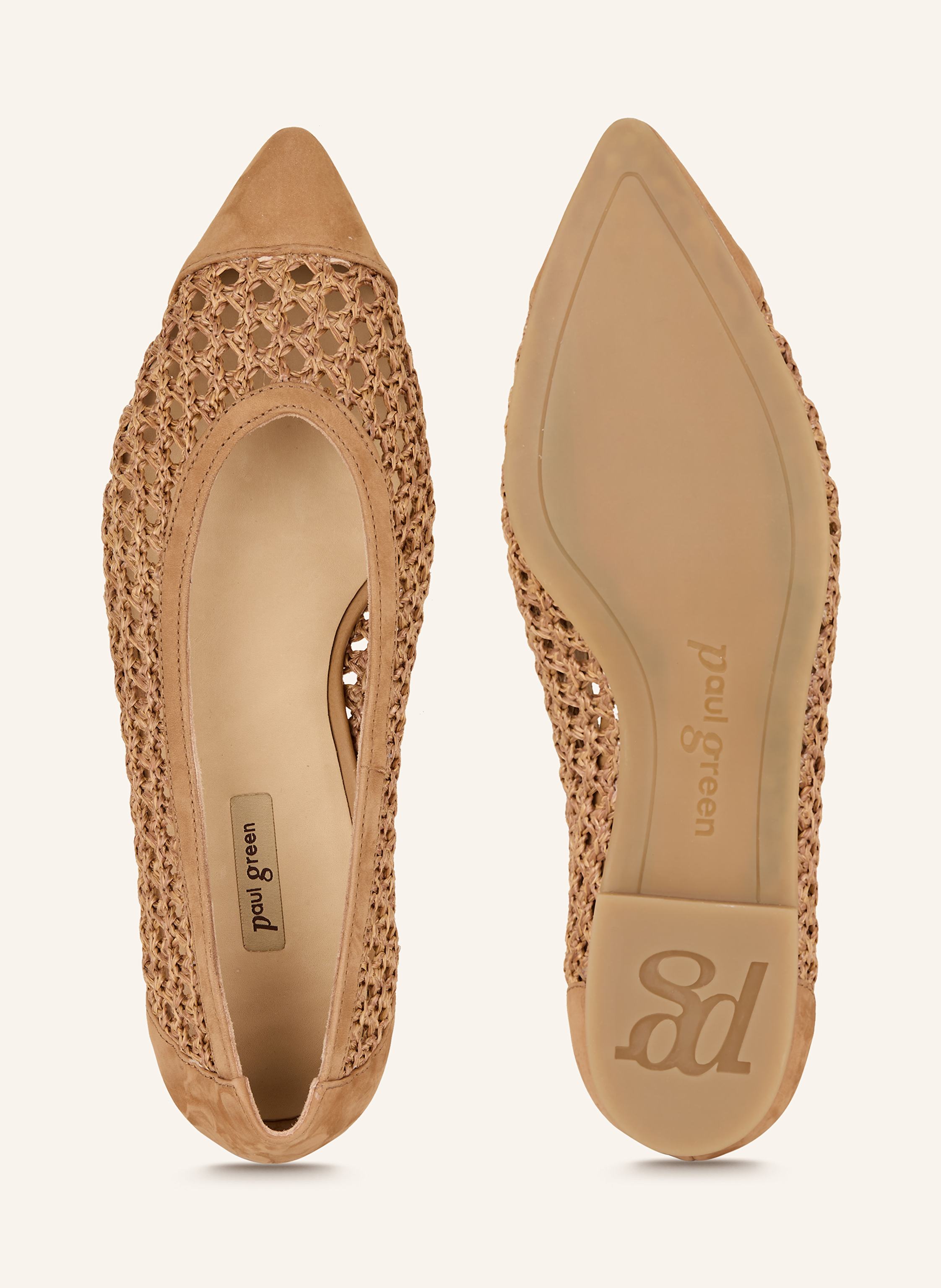 Thumbnail - Paul Green Ballerinas braun
