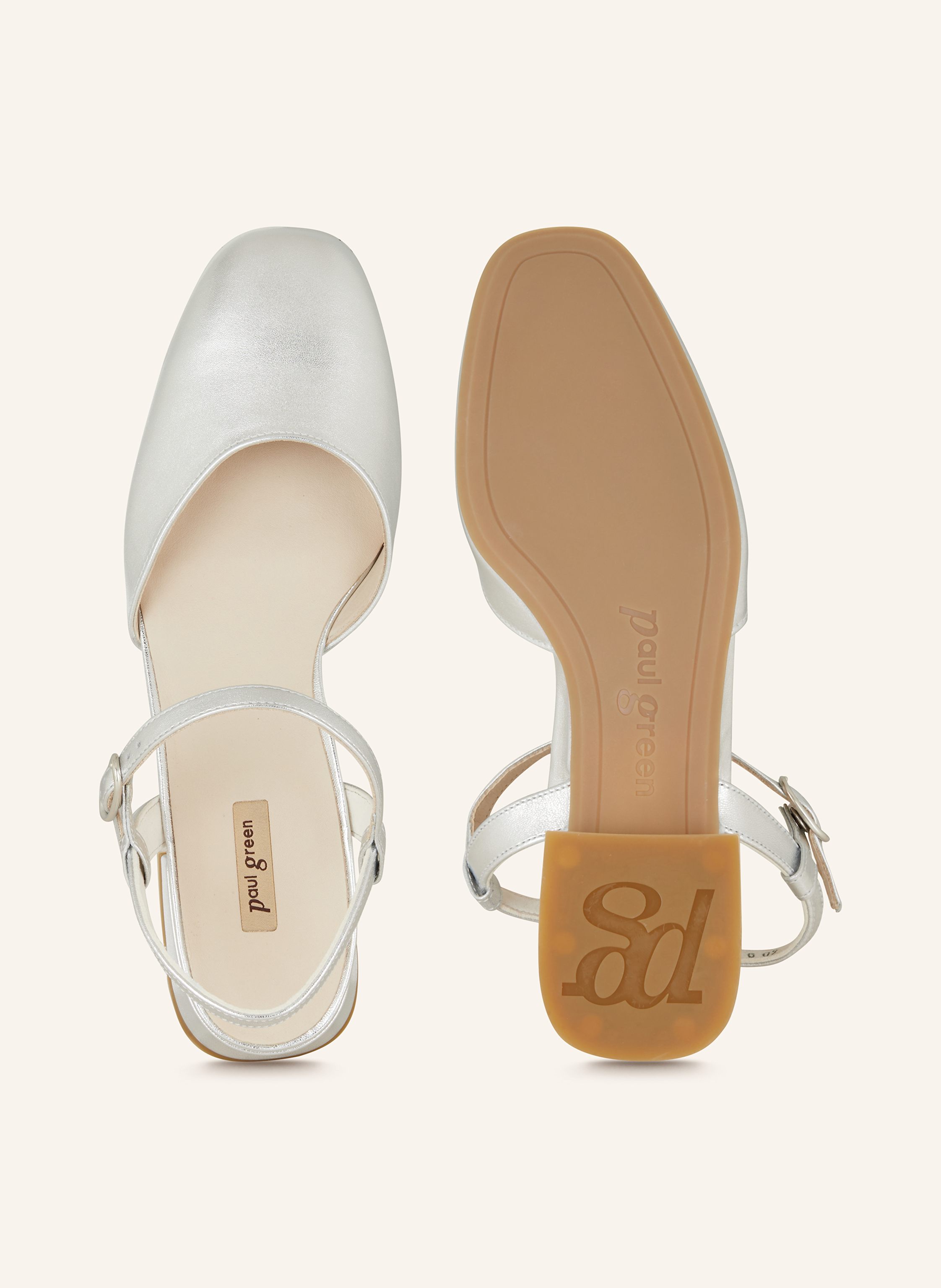 Thumbnail - Paul Green Slingballerinas silber