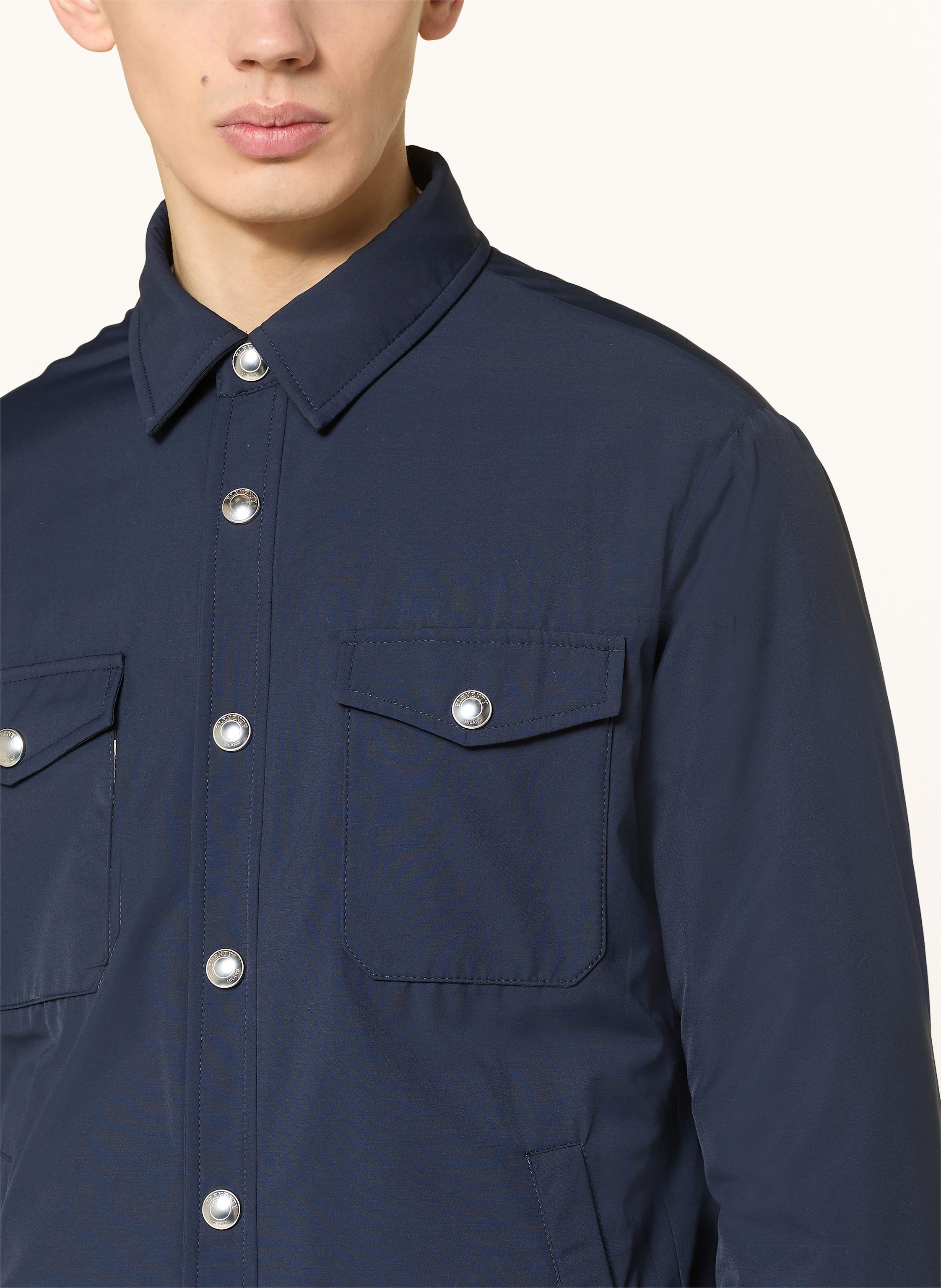 Thumbnail - Eleventy Overjacket blau