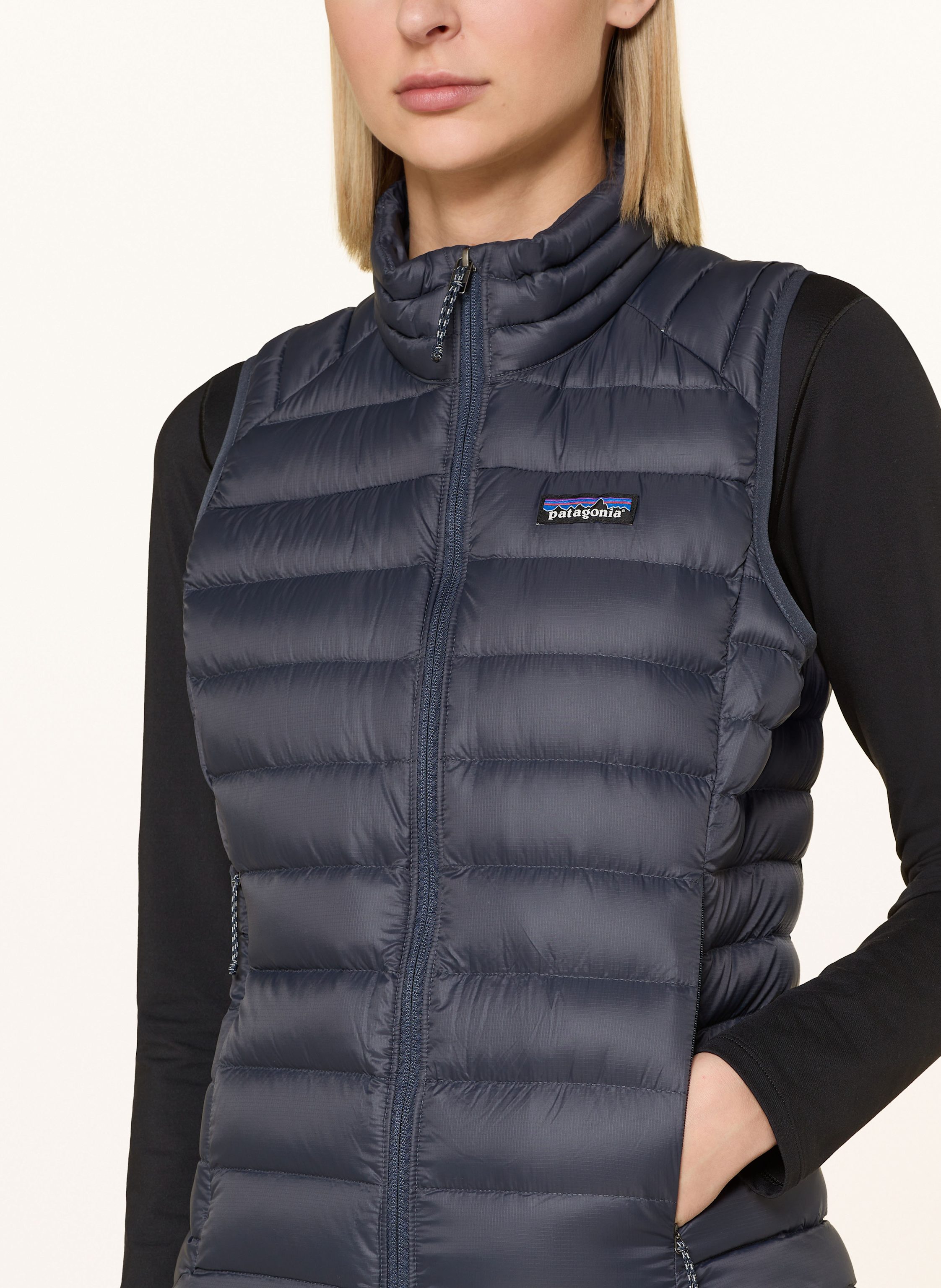 Thumbnail - Patagonia Lightweight-Daunenweste blau