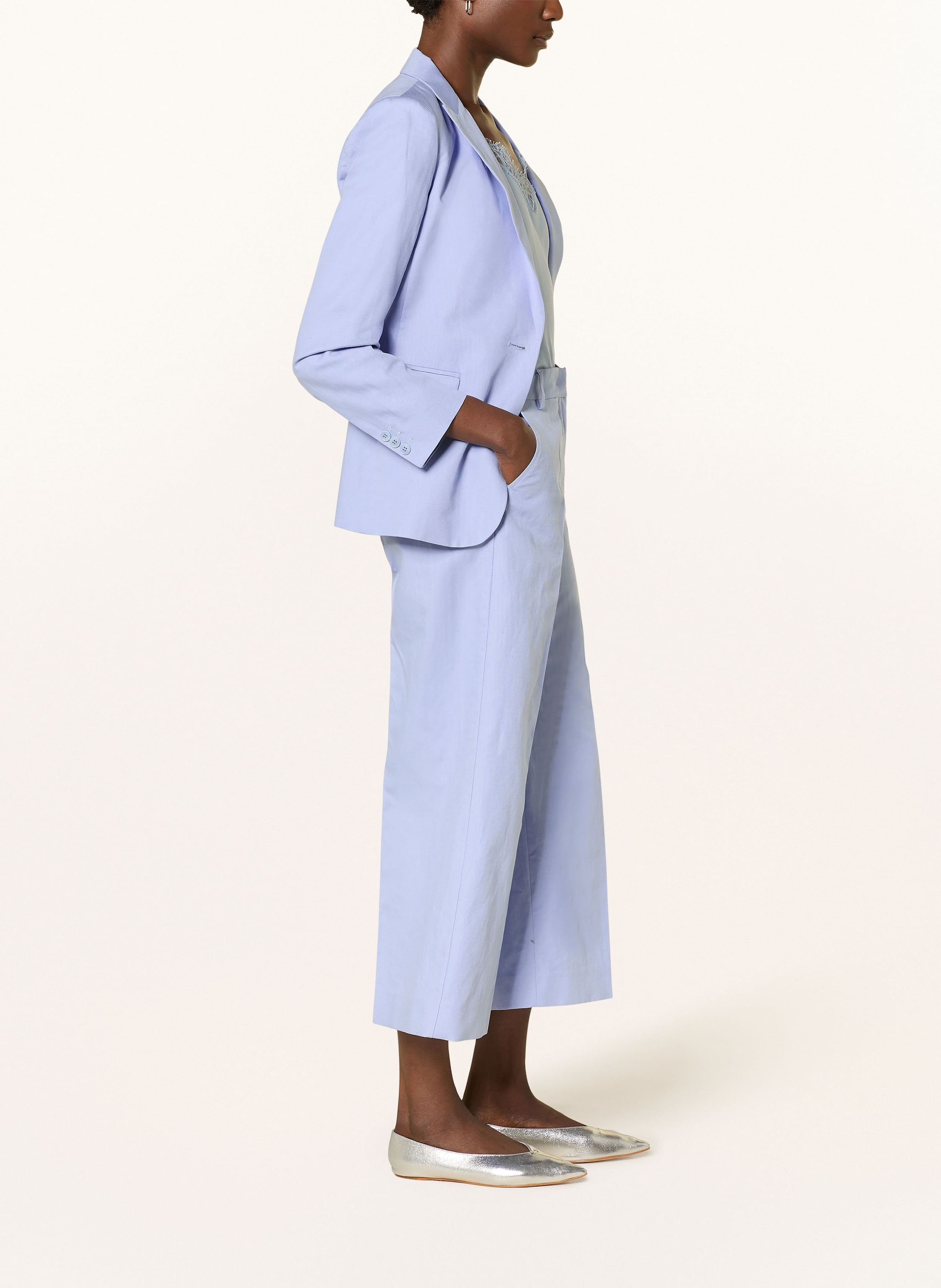 Thumbnail - Weekend Max Mara Culotte Zircone blau