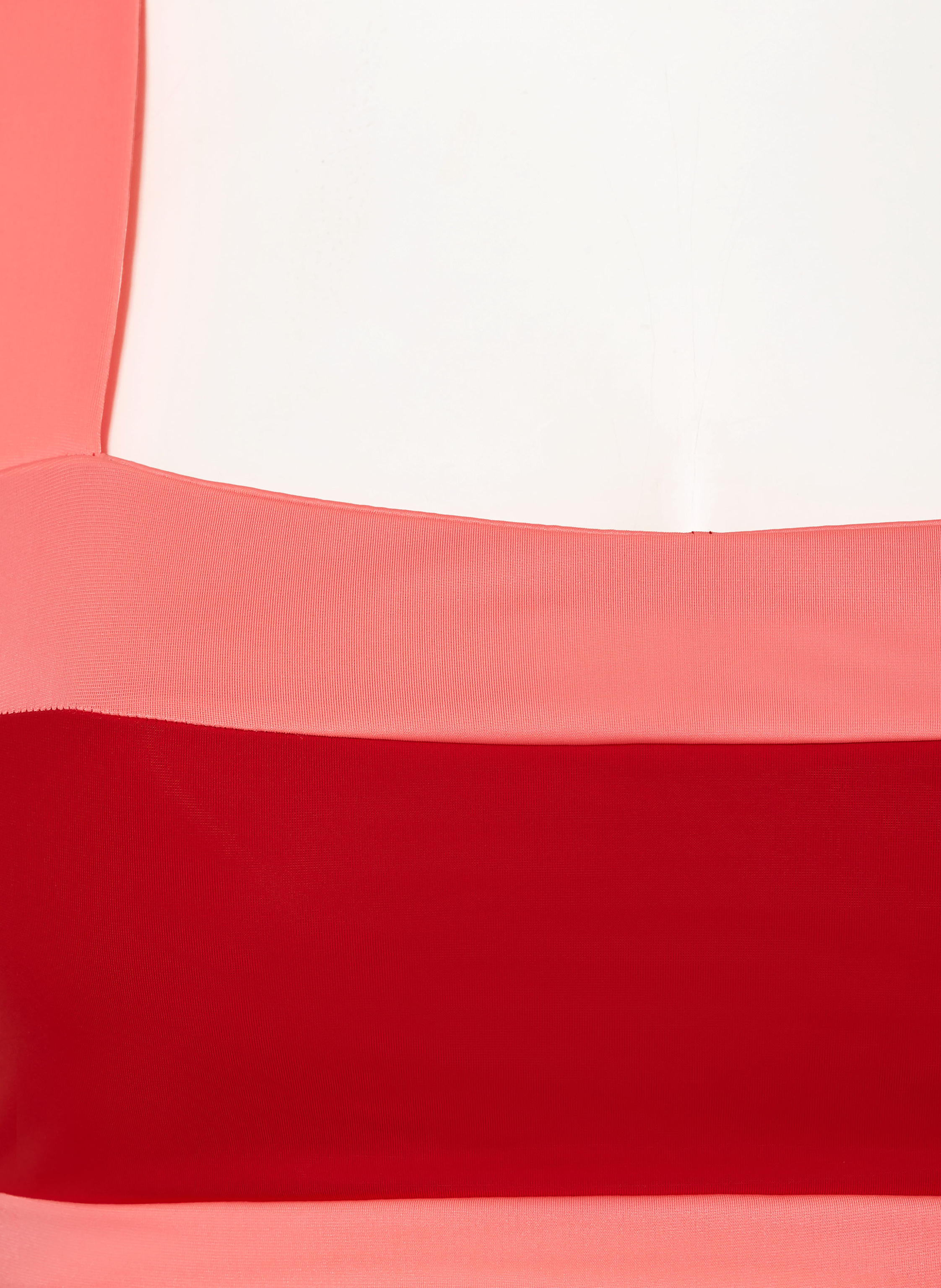 Thumbnail - Goldbergh Bustier-Bikini-Top Plonge rot