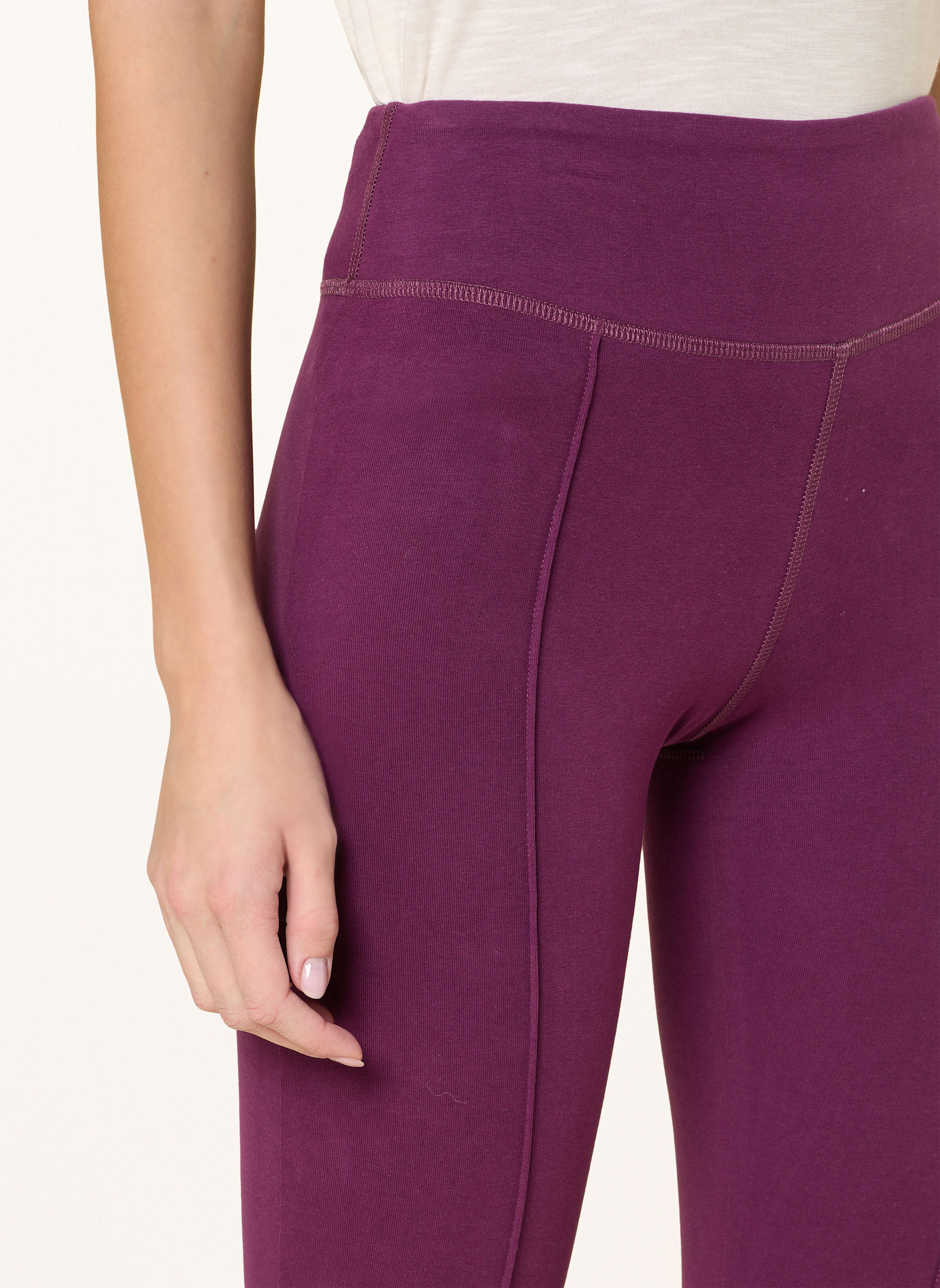 Thumbnail - Mandala 3/4-Leggings schwarz