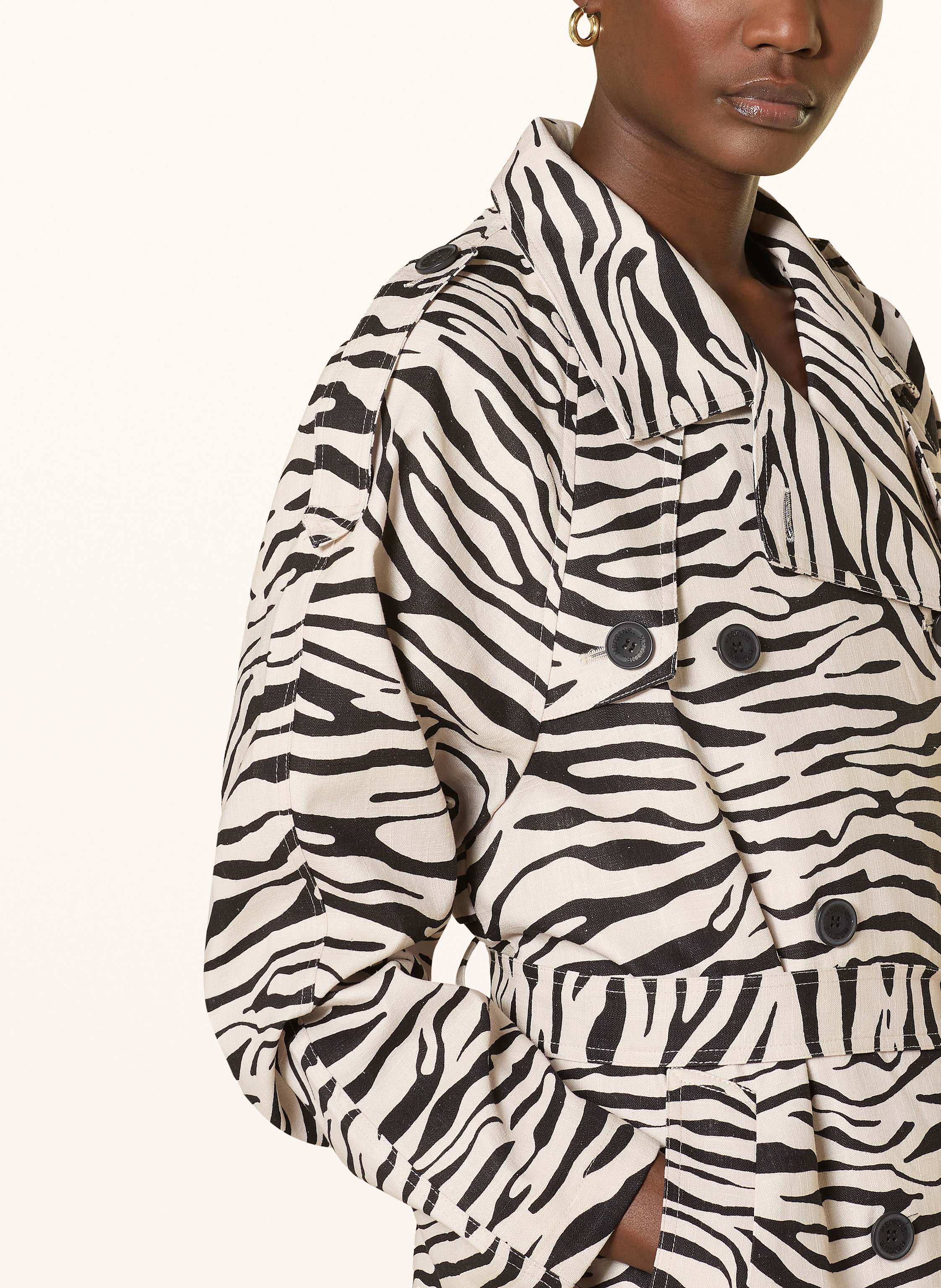 Thumbnail - Meotine Trenchcoat Kira weiss