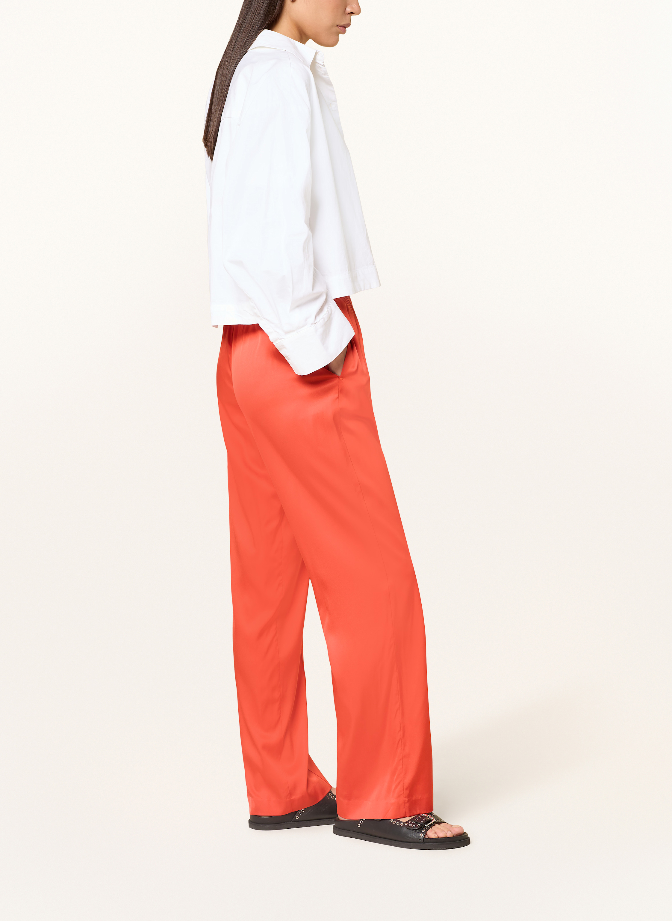 Thumbnail - Marc O'polo Hose Im Jogging-Stil rot