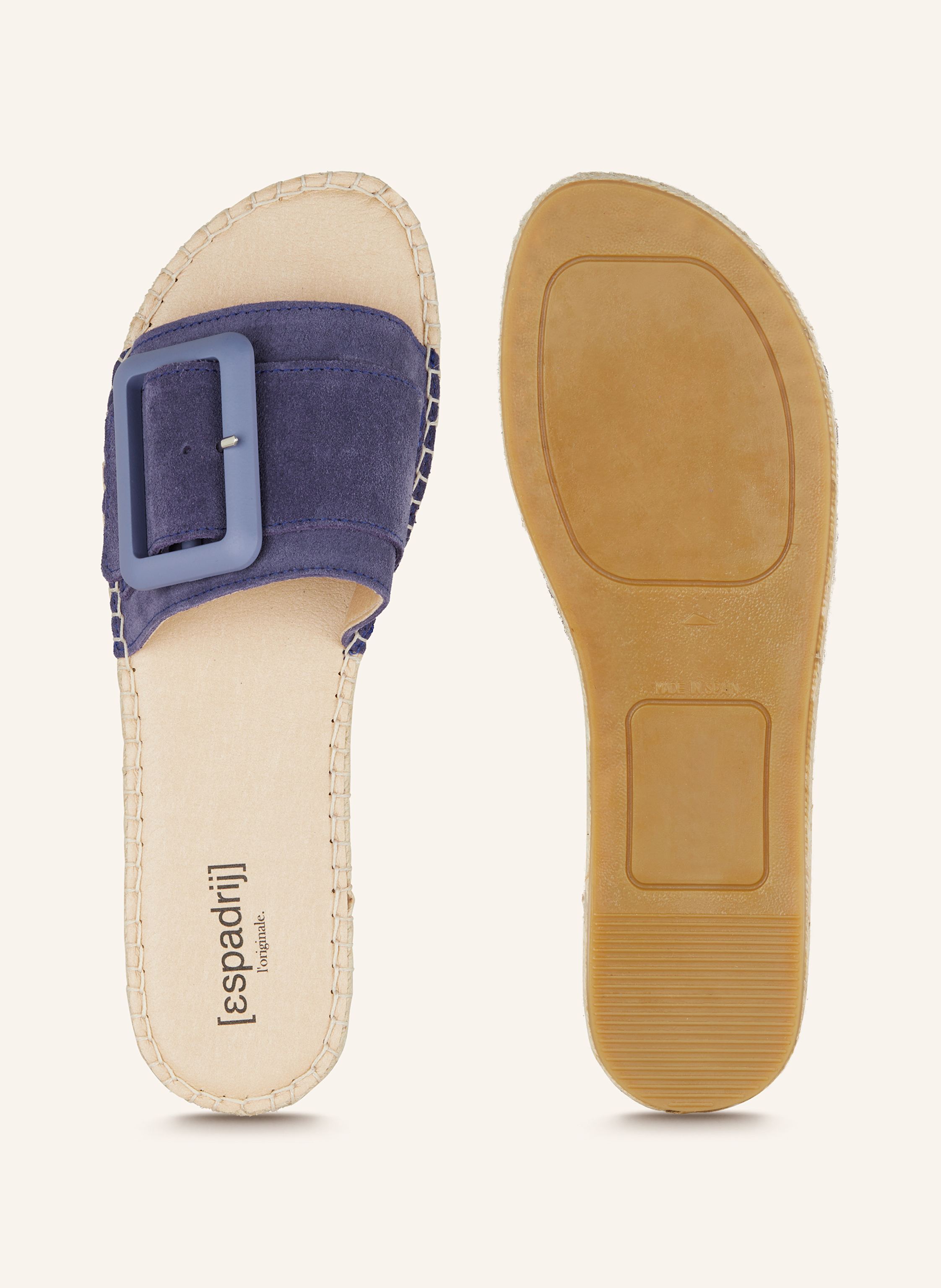 Thumbnail - Espadrij L'originale Pantoletten Belfort blau