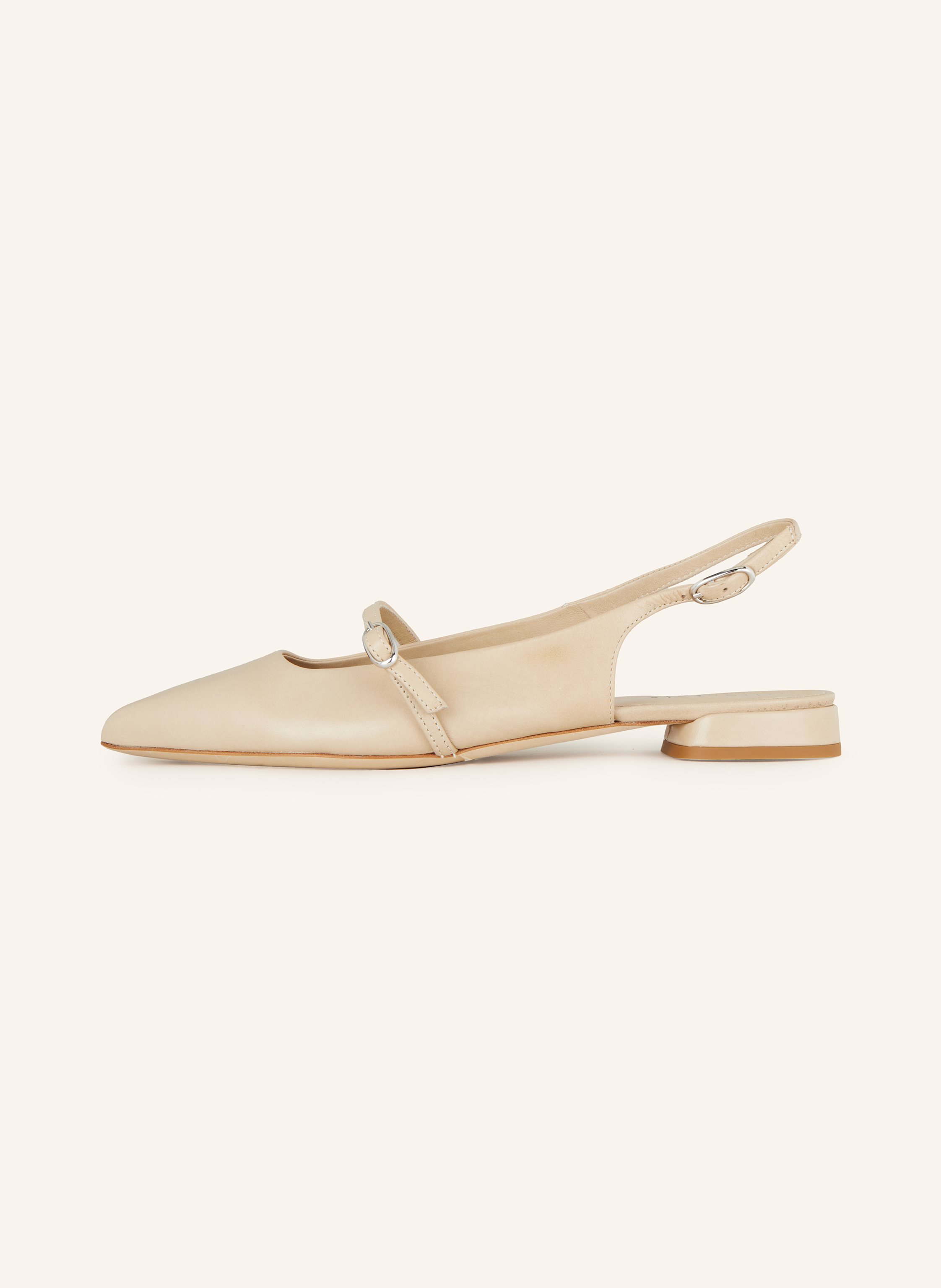 Thumbnail - Lilienfels Slingballerinas beige