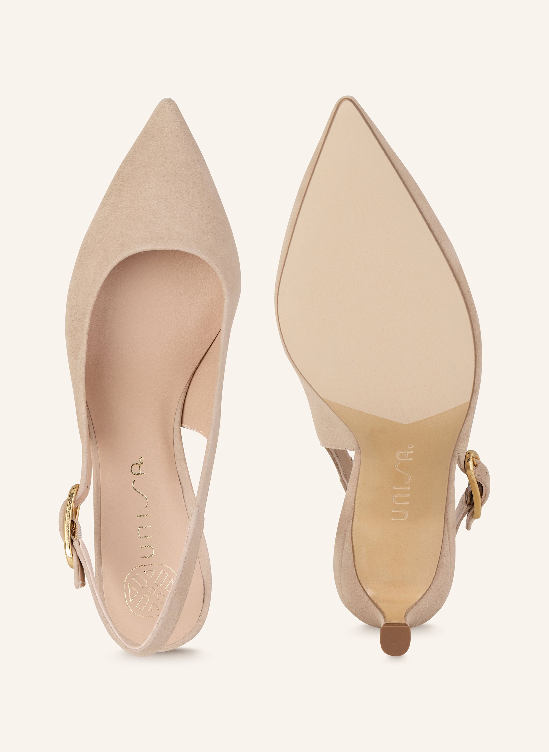 Thumbnail - Unisa Slingpumps Ibon beige